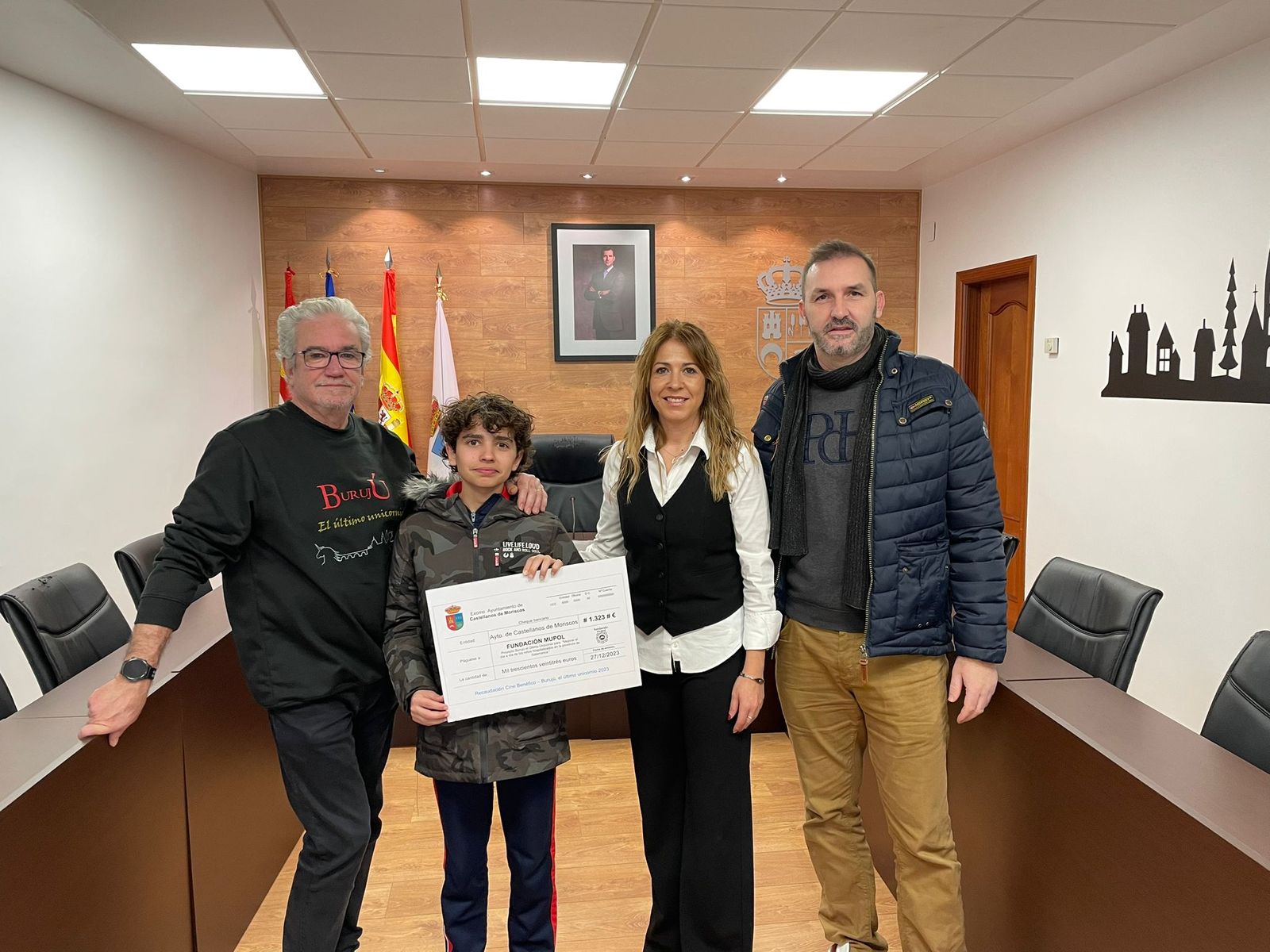 Presentación Marcha movimiento Burujú en Castellanos de Moriscos