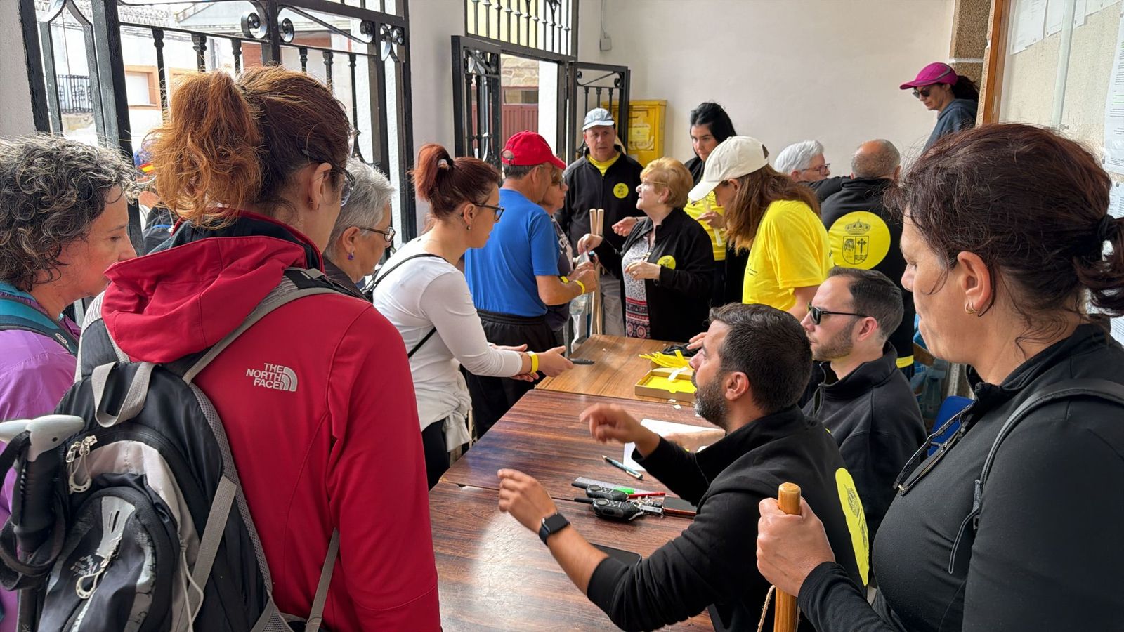 Éxito de participación en la marcha senderista de Saucelle con 250 inscritos