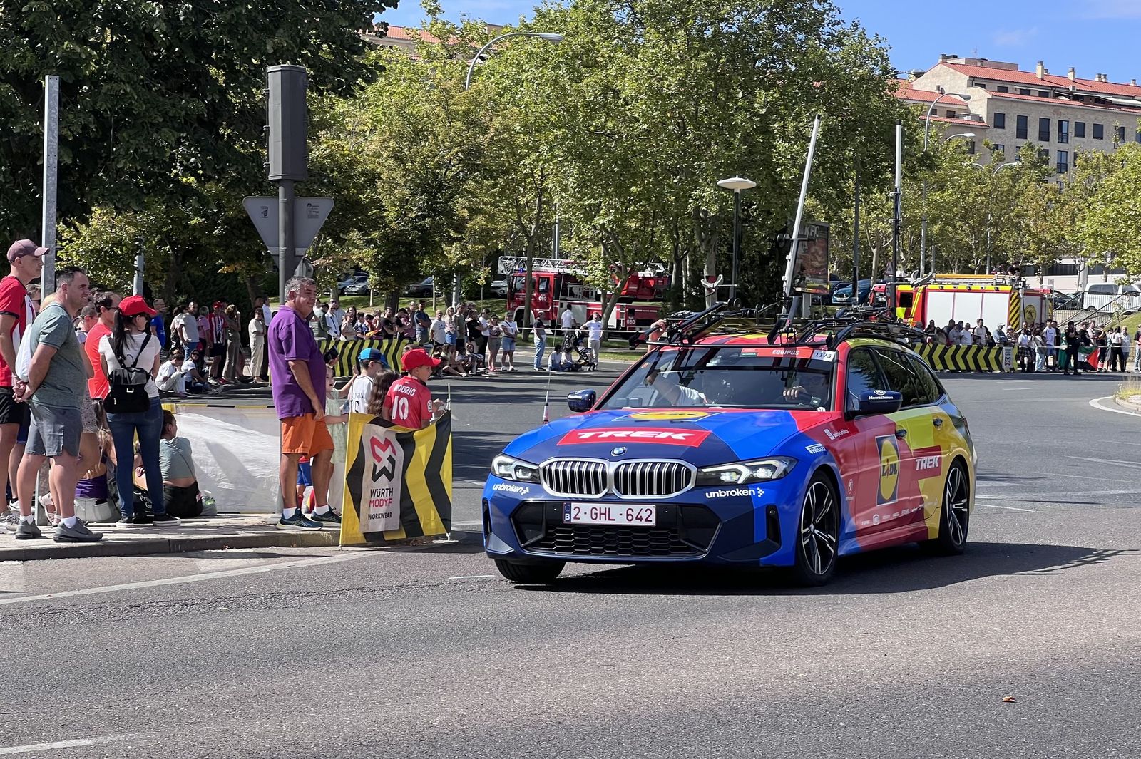 Vuelta ciclista a su paso por Salamanca