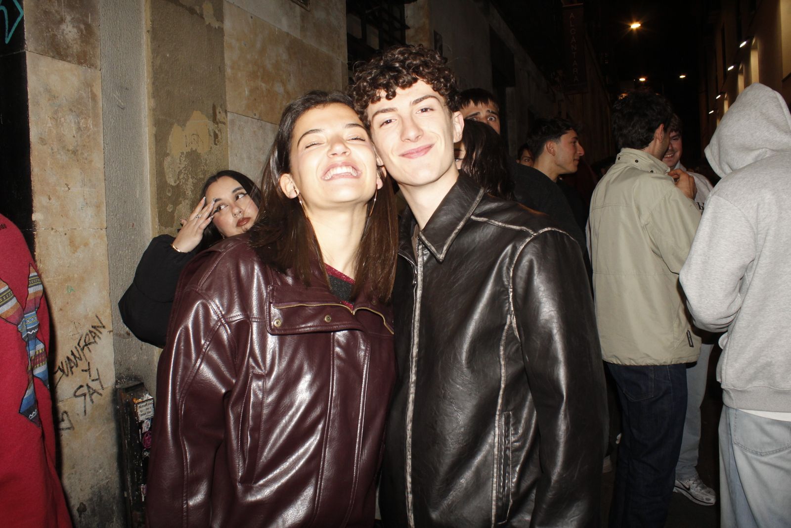 Salamanca de noche, sabado 11 de abril