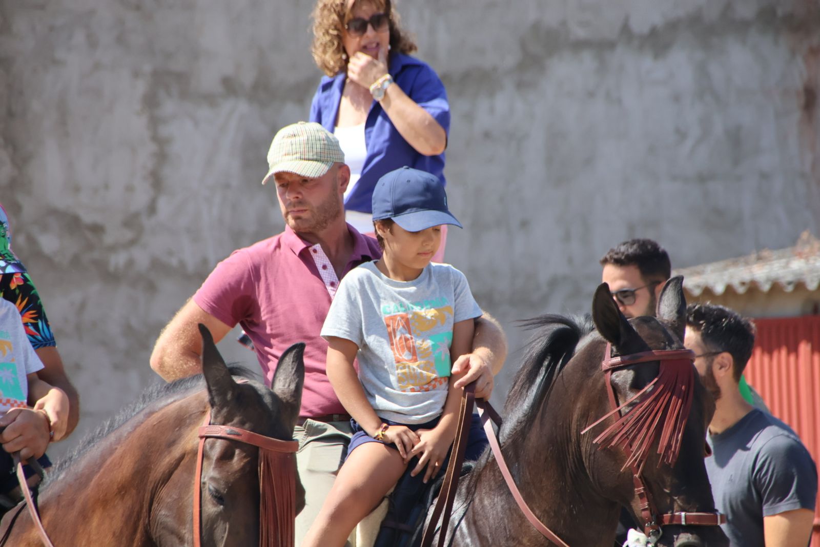 Lumbrales encierro a caballo