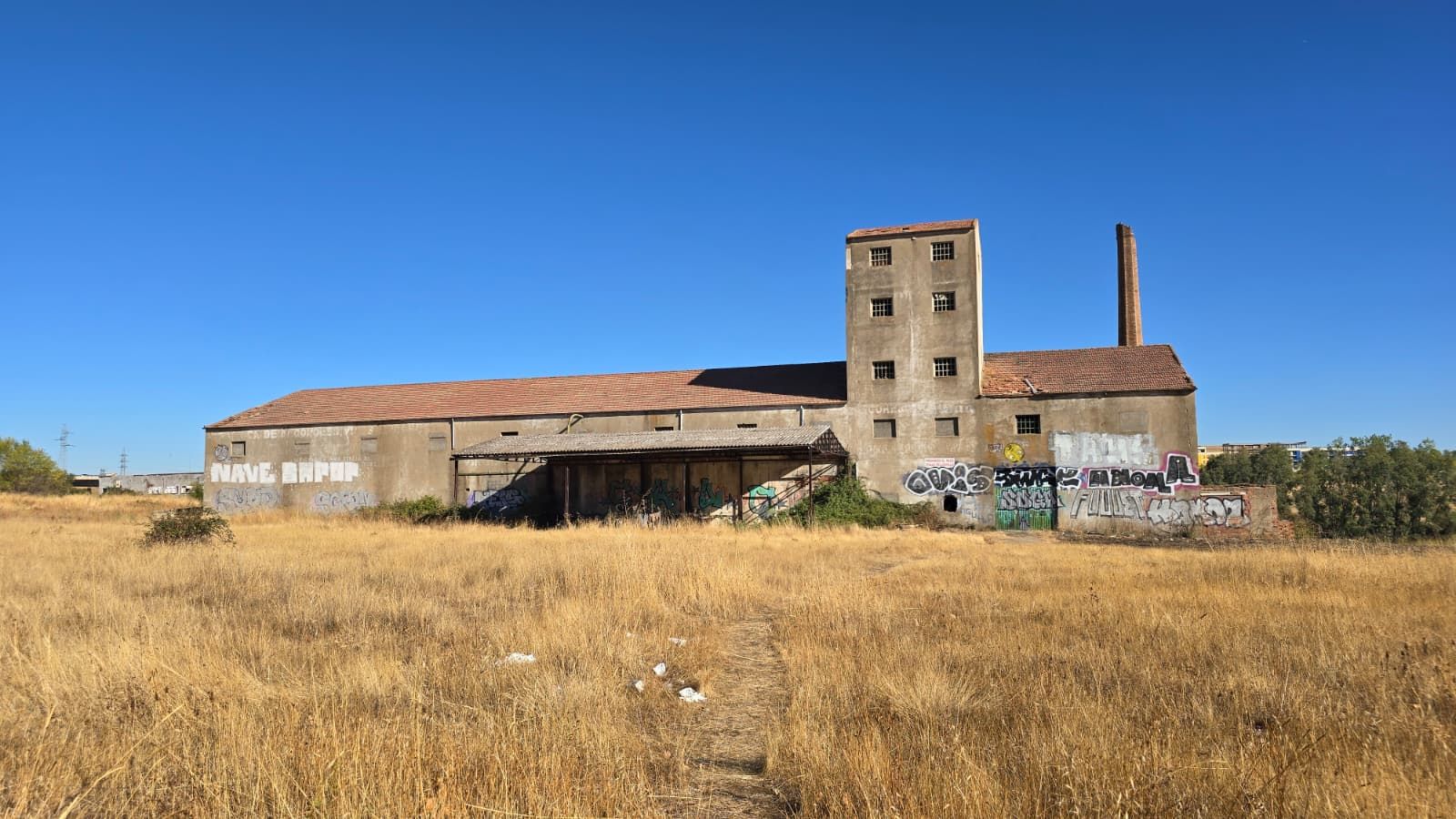 Antigua alcoholera de Tejares en Salamanca