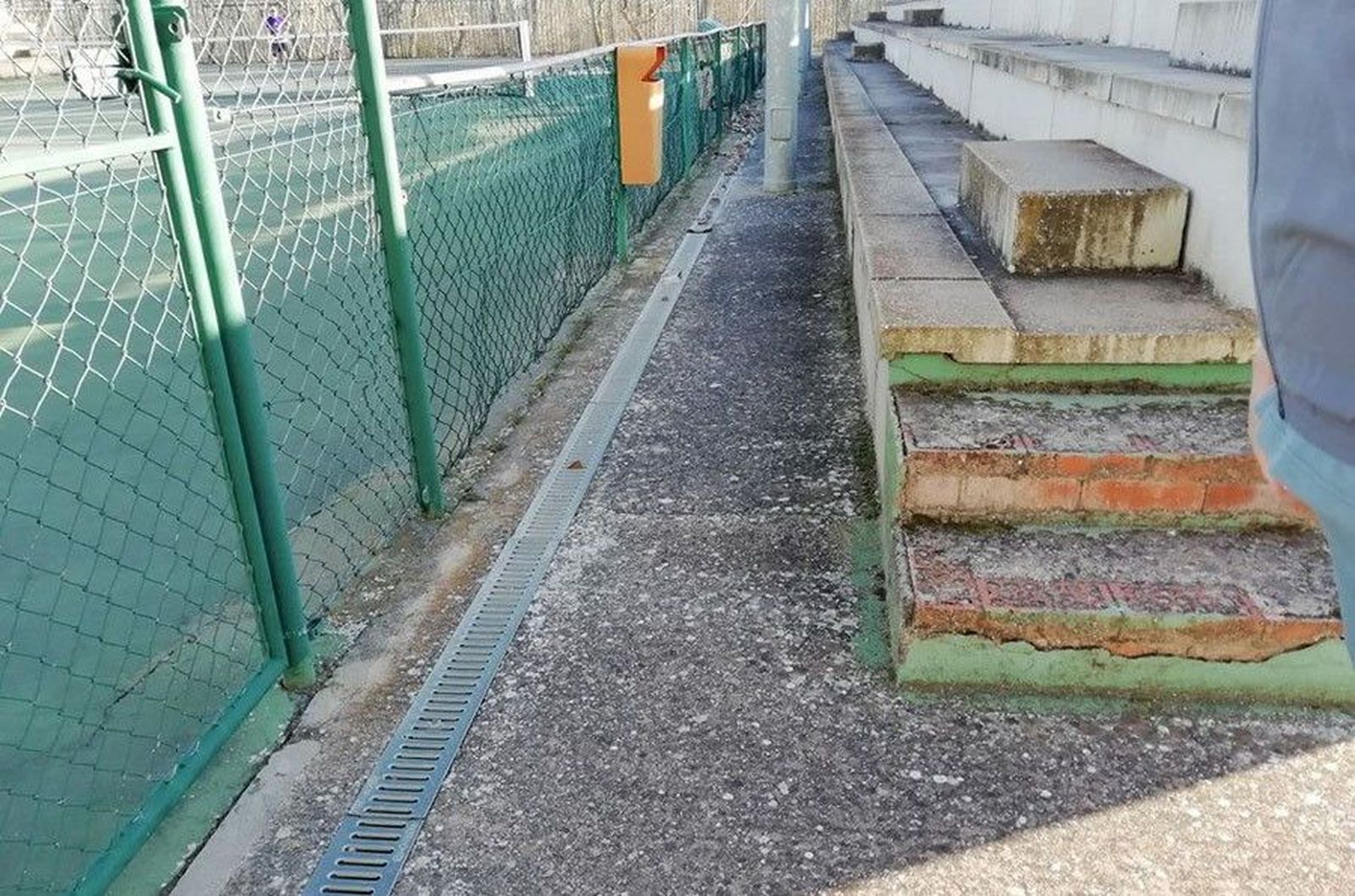 Ciudadanos Zamora pistas de tenis Ciudad Deportiva (febrero 2019)