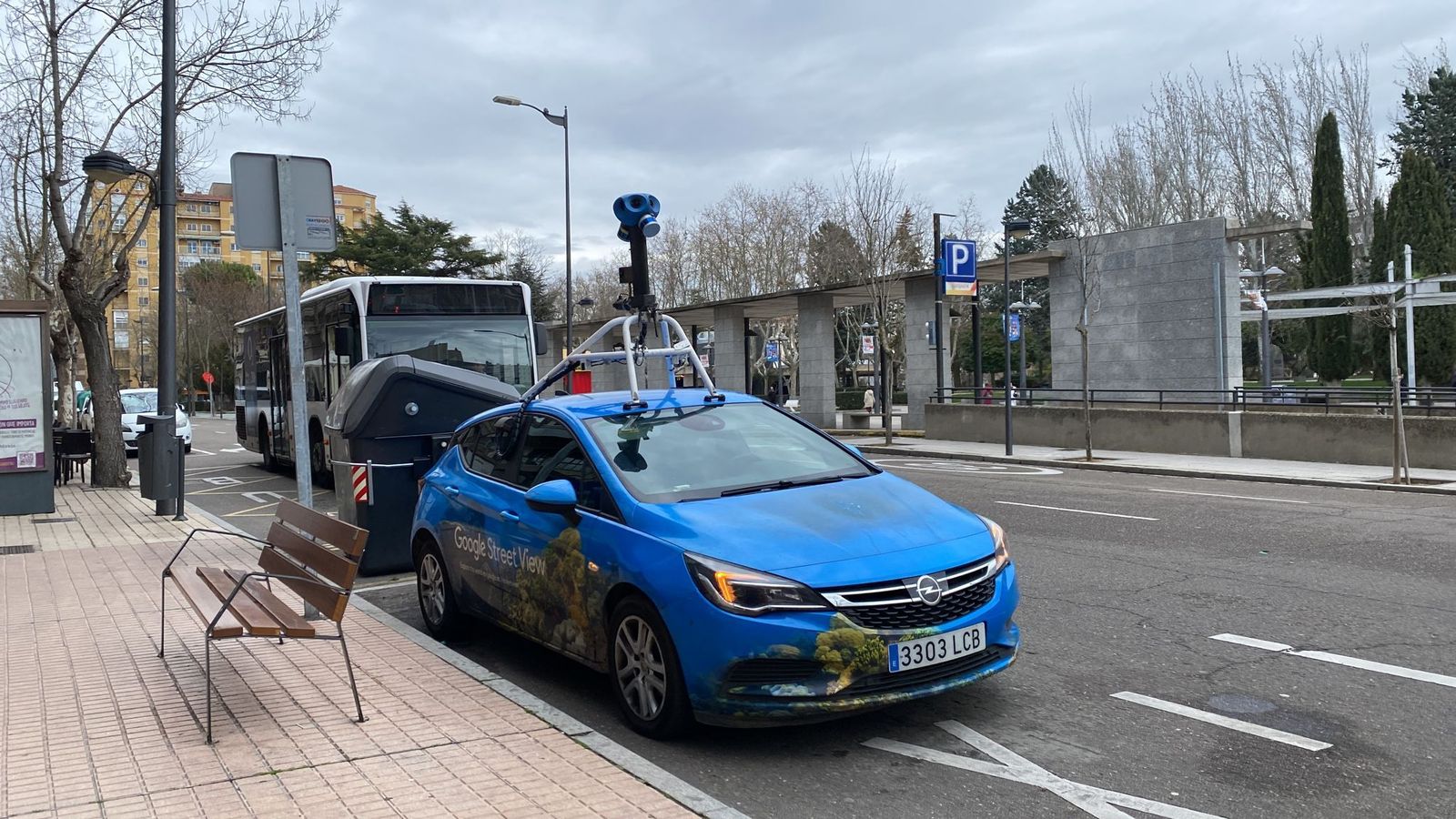 Imagen del coche de Google Maps