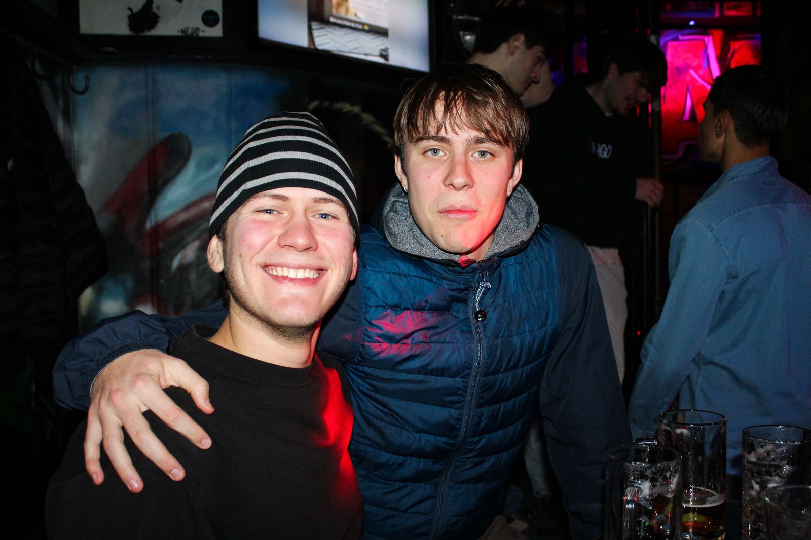 Salamanca de noche, sábado 6 de diciembre