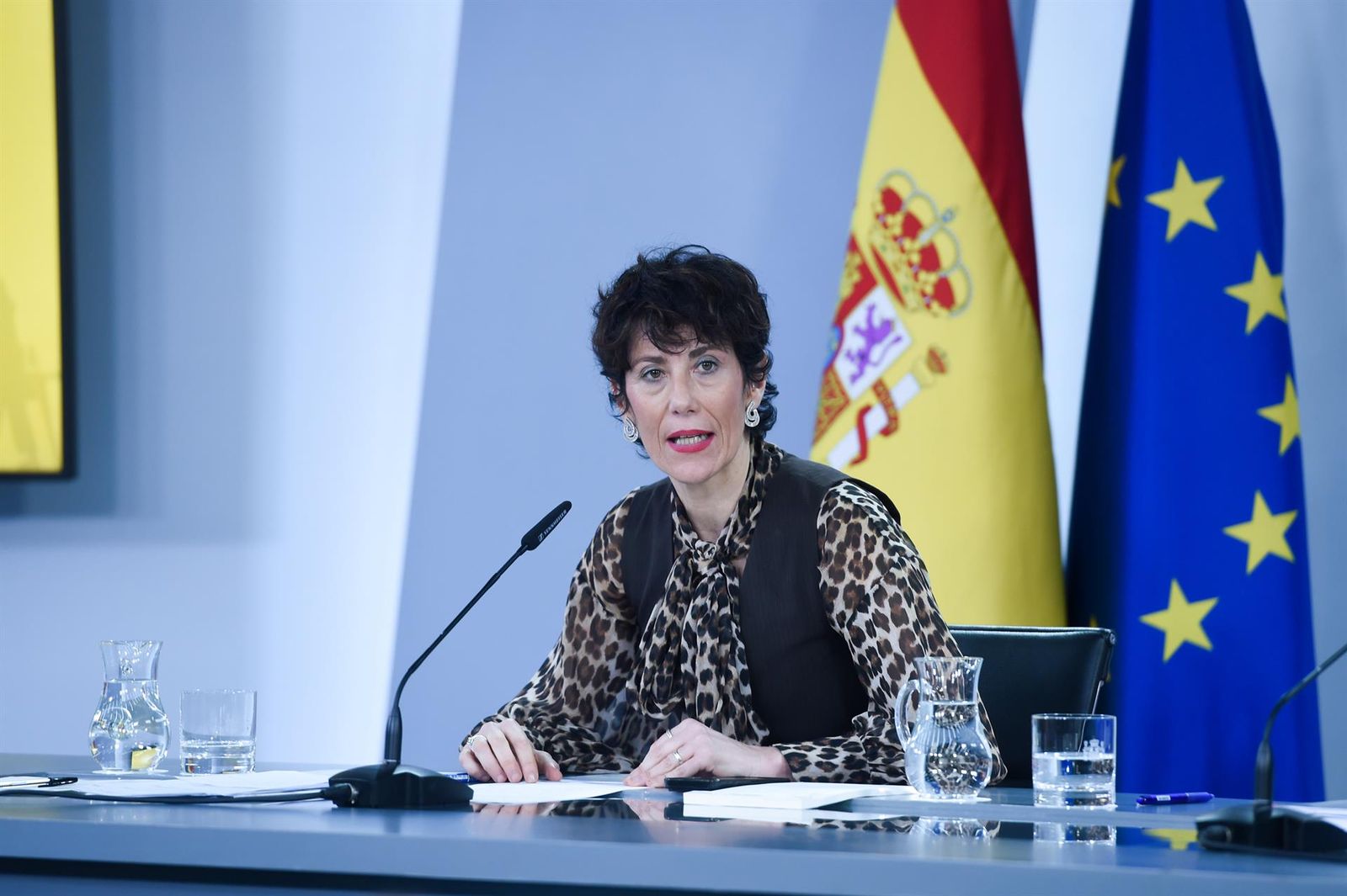 Archivo - La ministra de Inclusión, Seguridad Social y Migraciones, Elma Saiz - Gustavo Valiente - Europa Press - Archivo