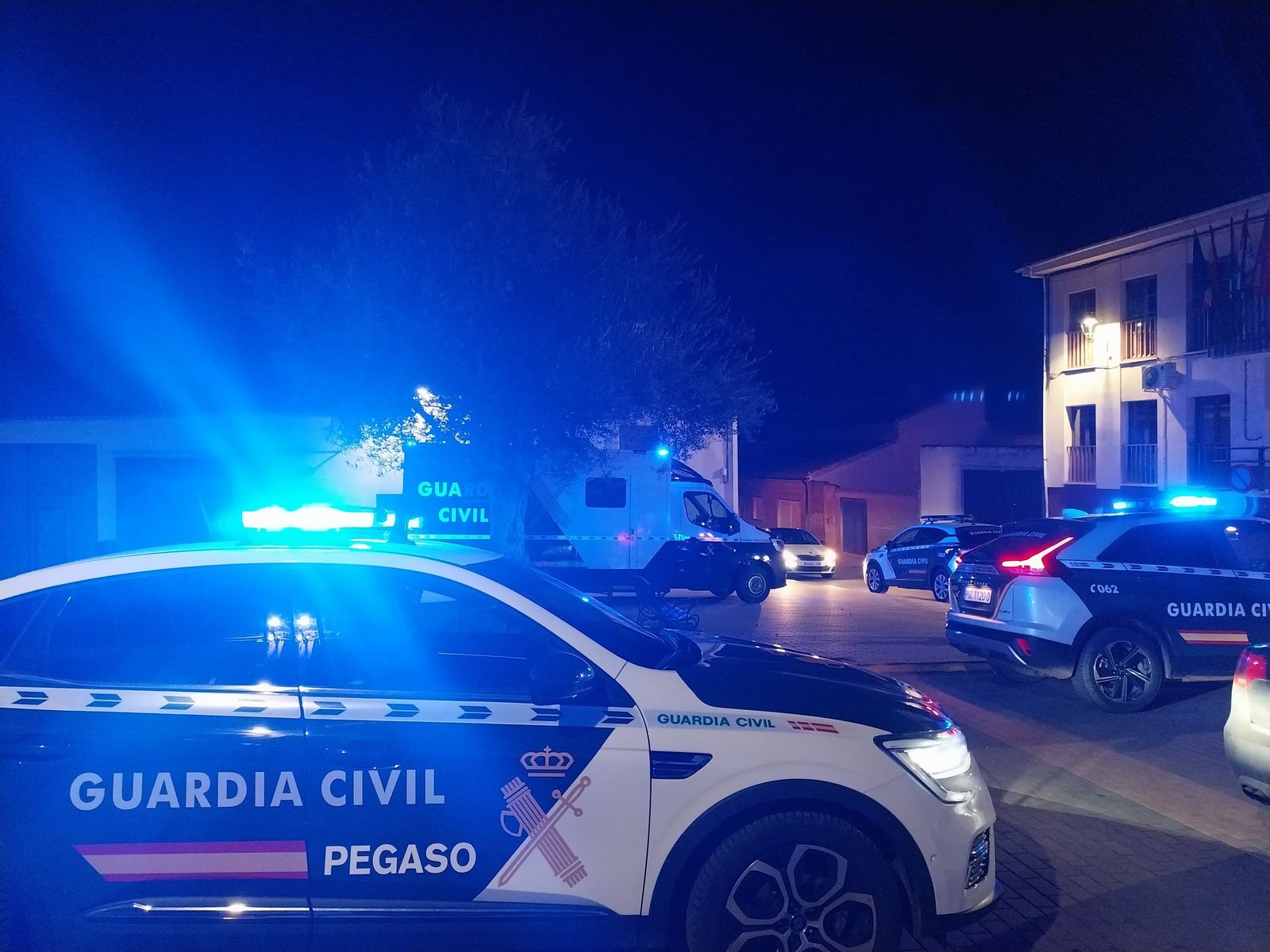 Dispositivo de búsqueda de la Guardia Civil en Cañizal
