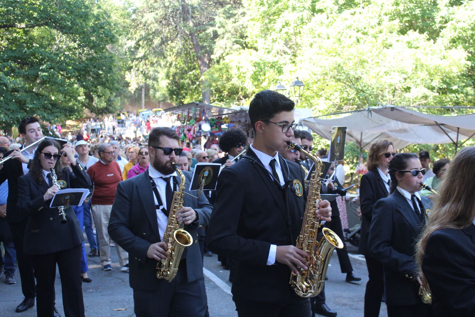 Béjar, misa y procesión en el santuario de Nuestra Señora del Castañar