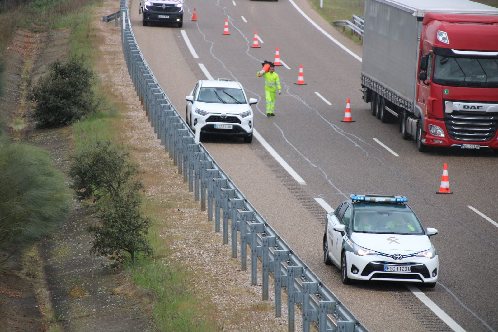 Herida una mujer tras una colisión entre un coche y una ambulancia