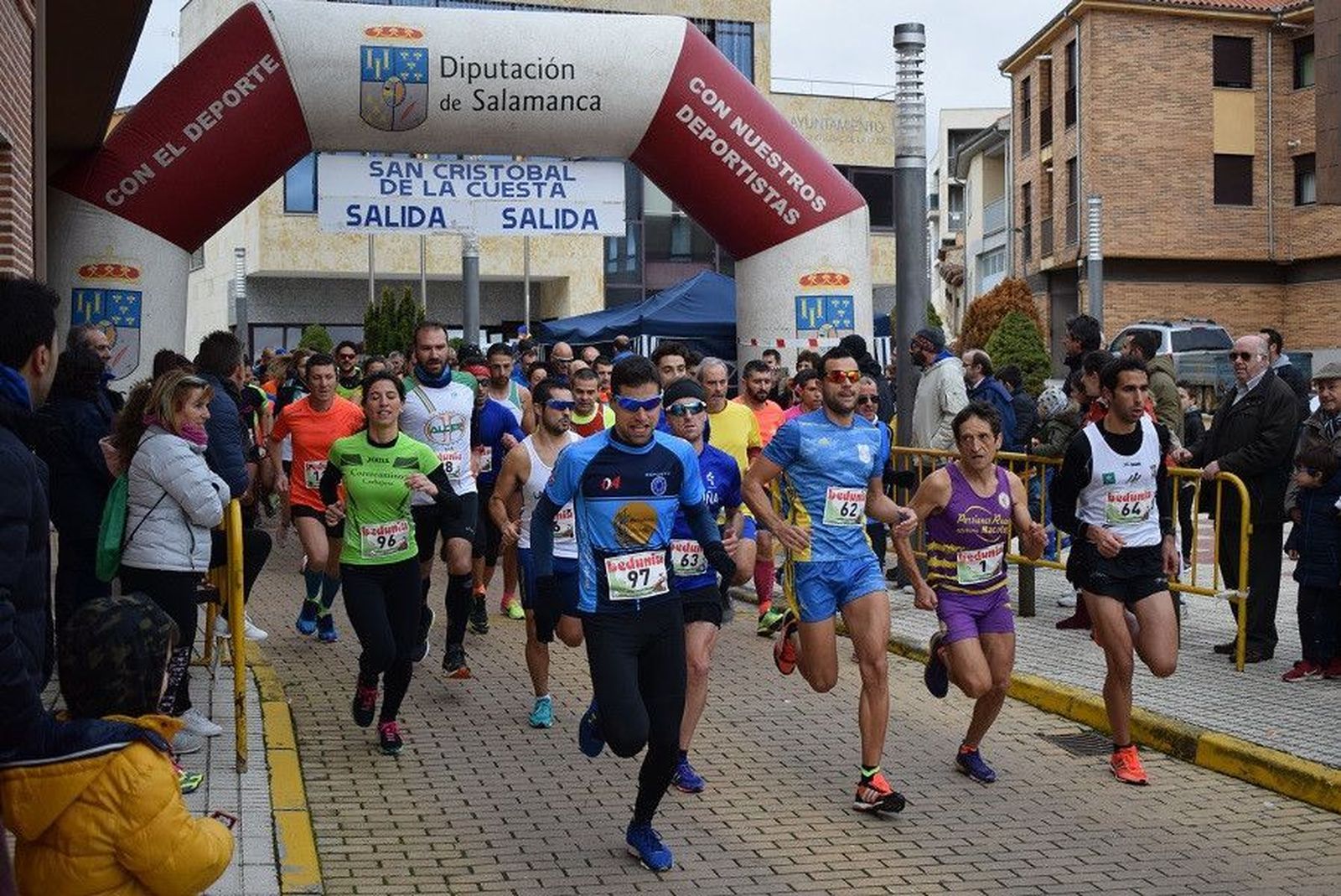 Imagen de la Carrera Navideña en San Cristóbal de la Cuesta.
