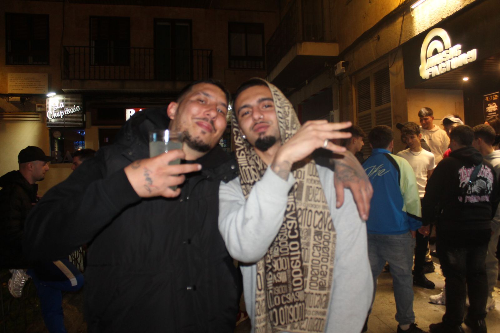 Salamanca de noche, viernes 27 de febrero