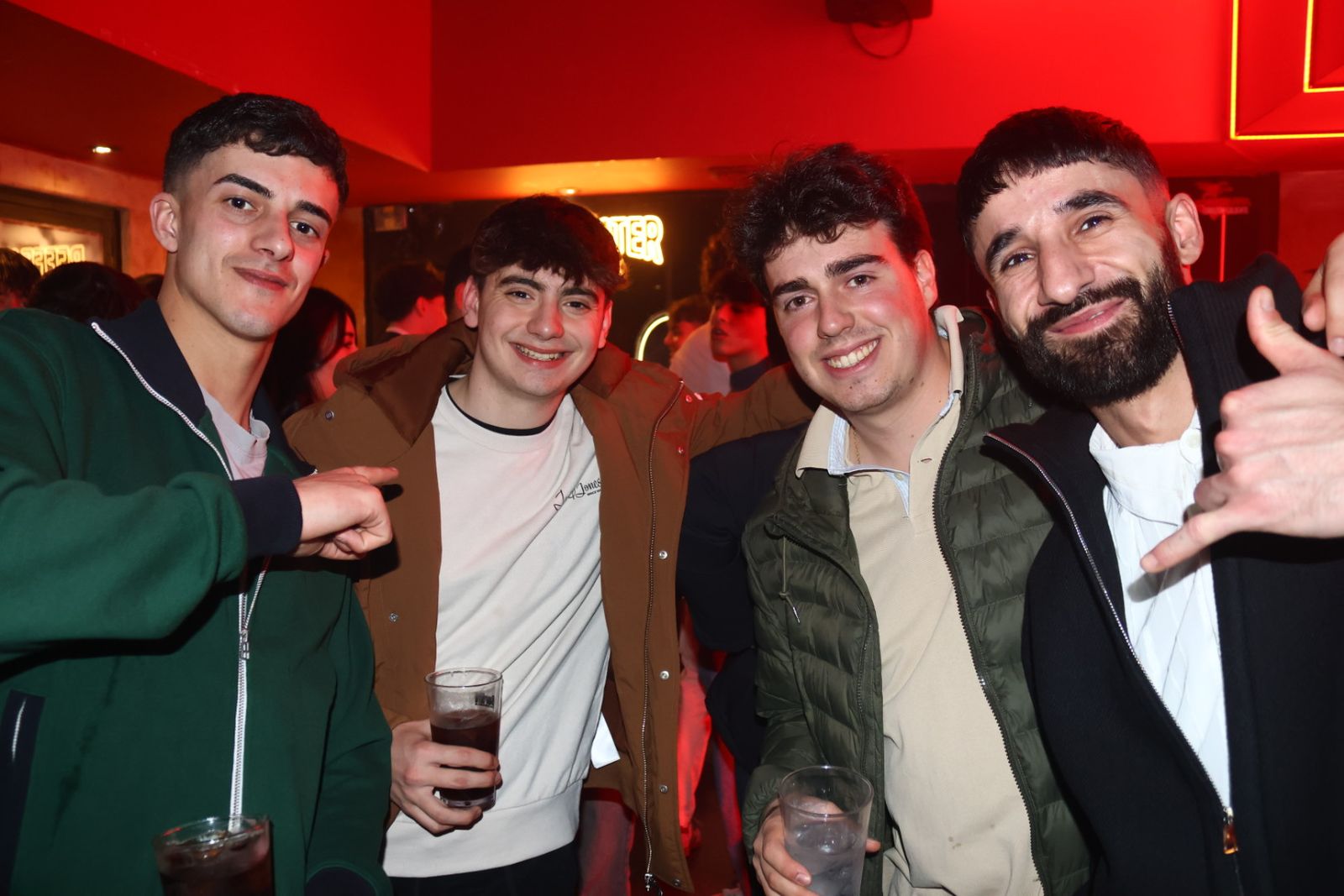 Salamanca de noche, sábado 21 de febrero