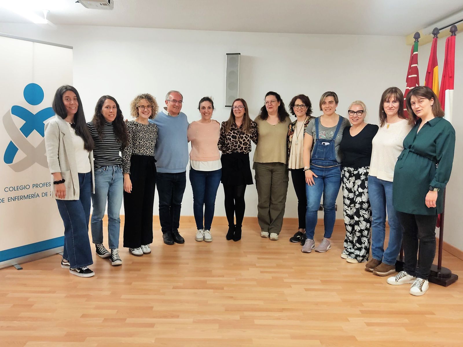 Nueva Junta de Gobierno del Colegio Oficial de Enfermería de Zamora.