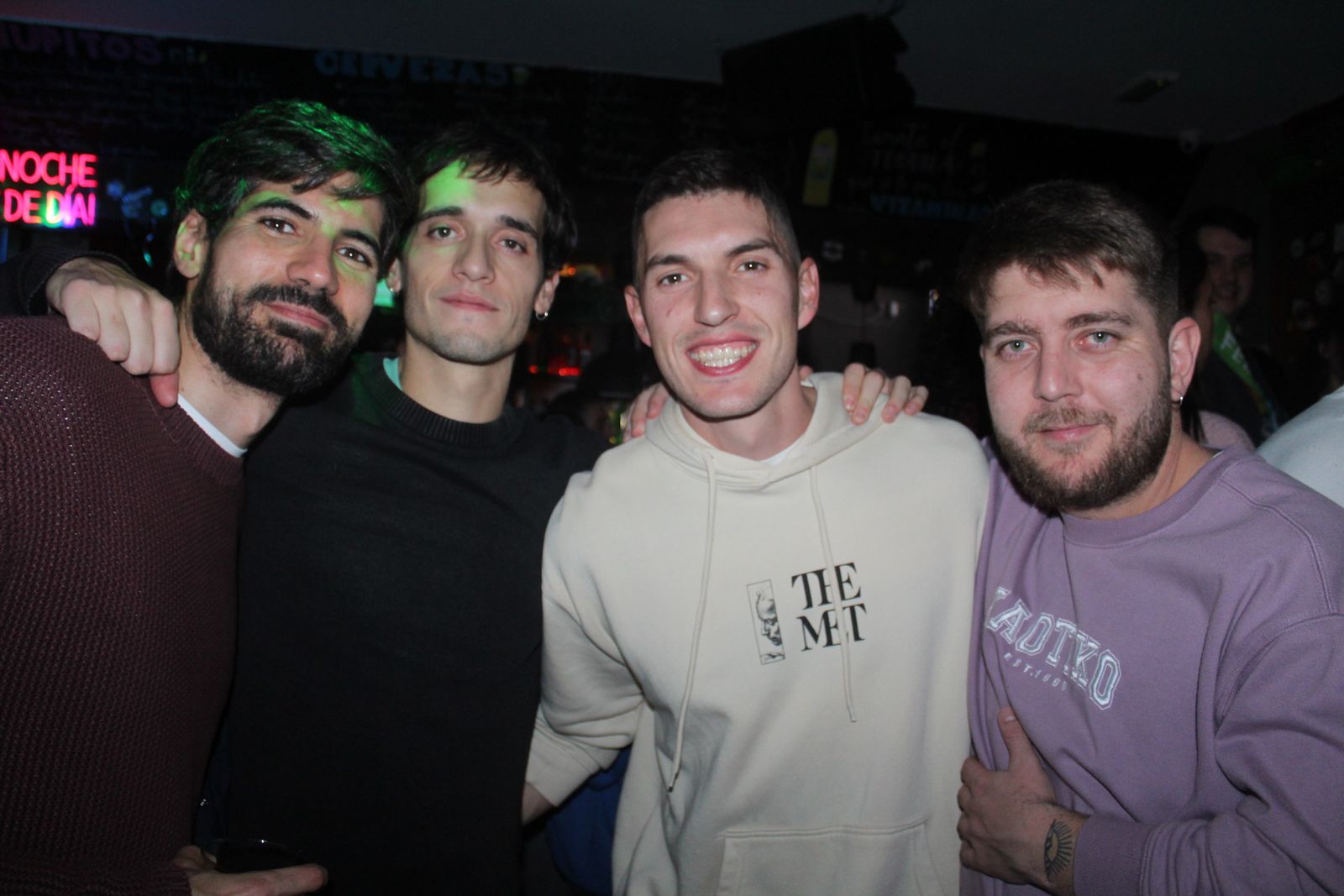 Salamanca de noche, sabado 20 de diciembre