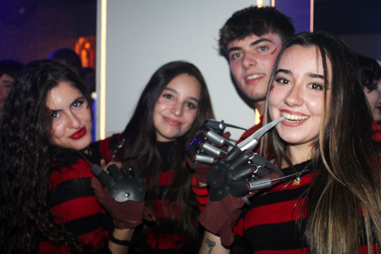 Salamanca de noche, viernes 31 de octubre