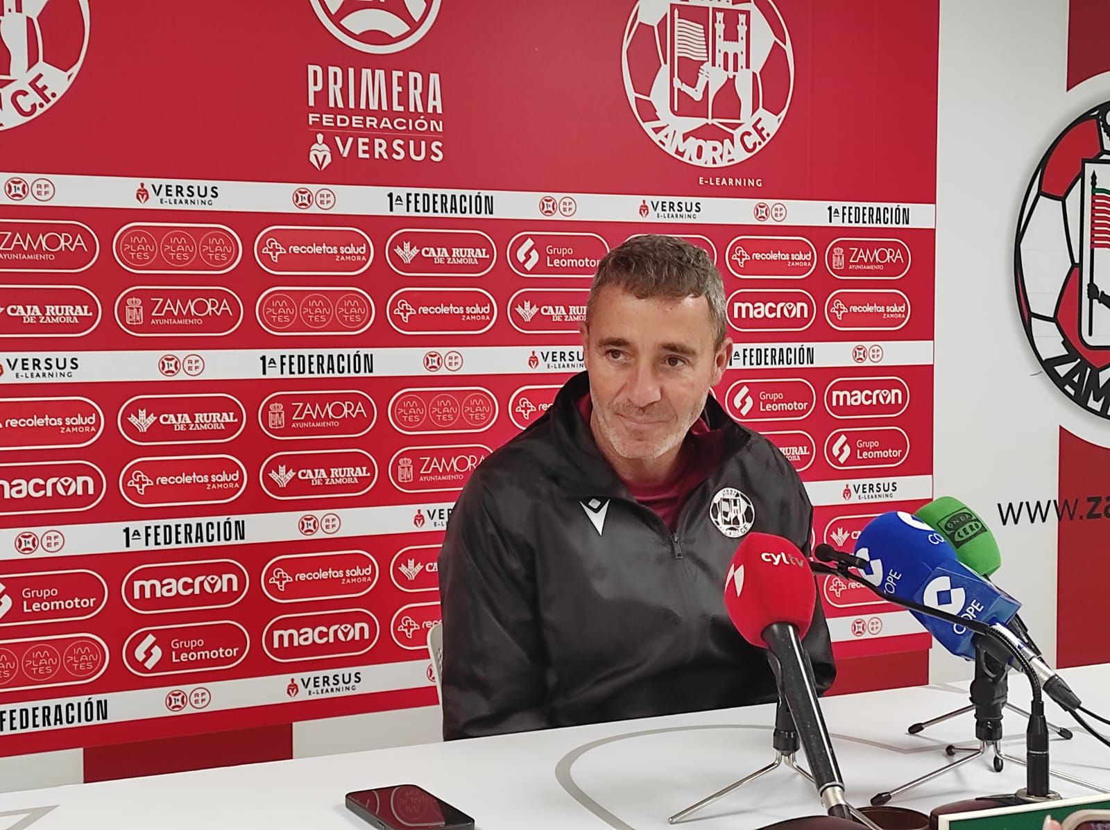 Óscar Cano, rueda de prensa previa Unionistas de Salamanca.