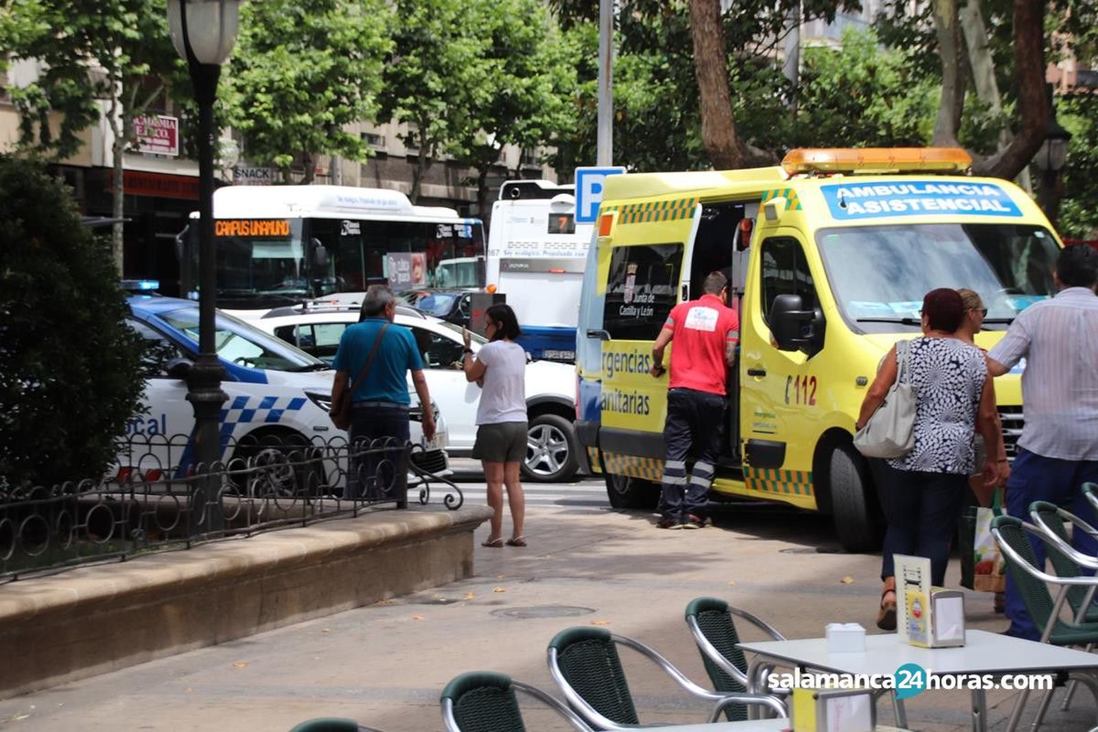 Atropello en Torres Villarroel (1)