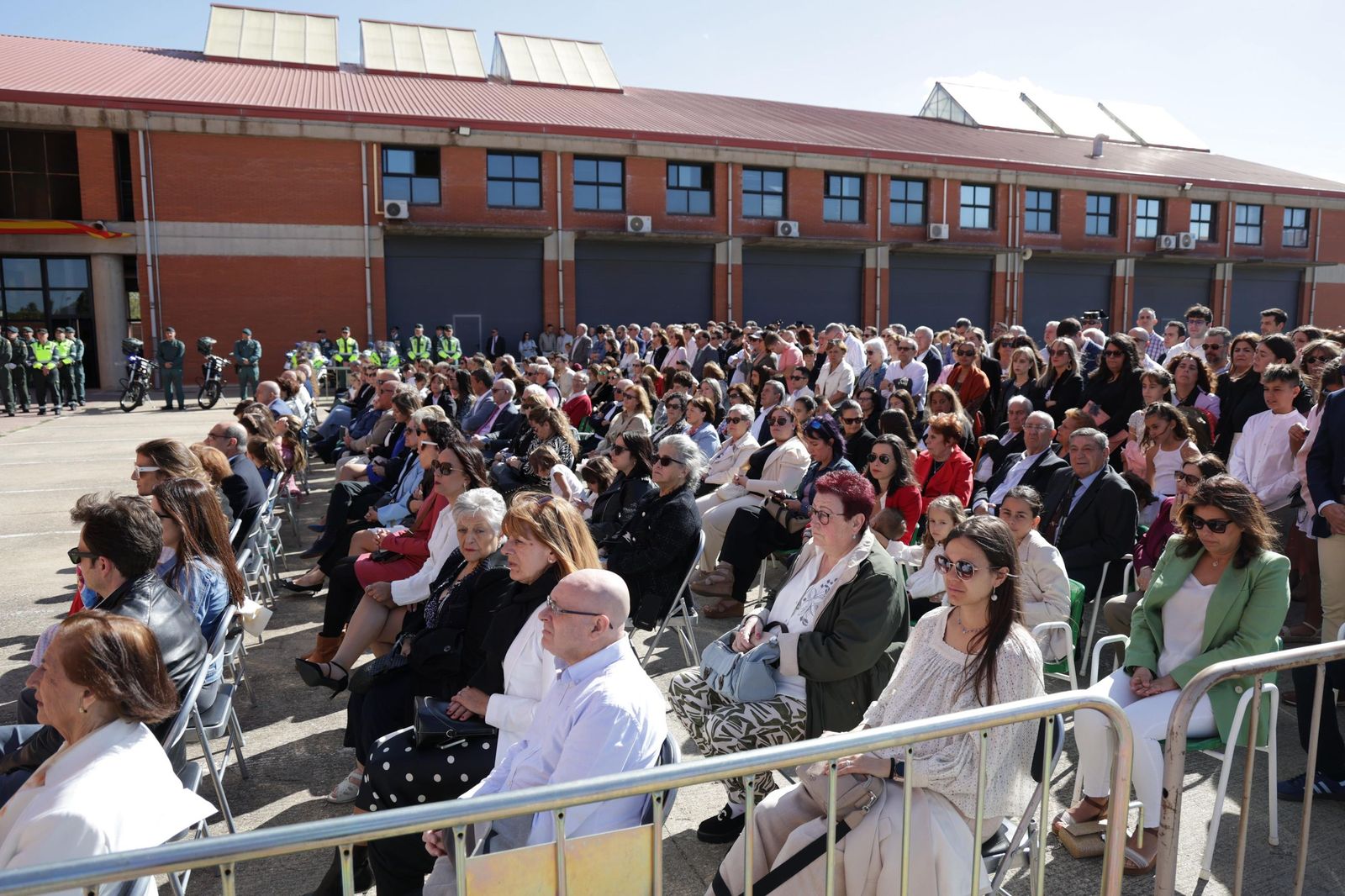 Salamanca rinde honores a la Guardia Civil en la Celebración de su Patrona