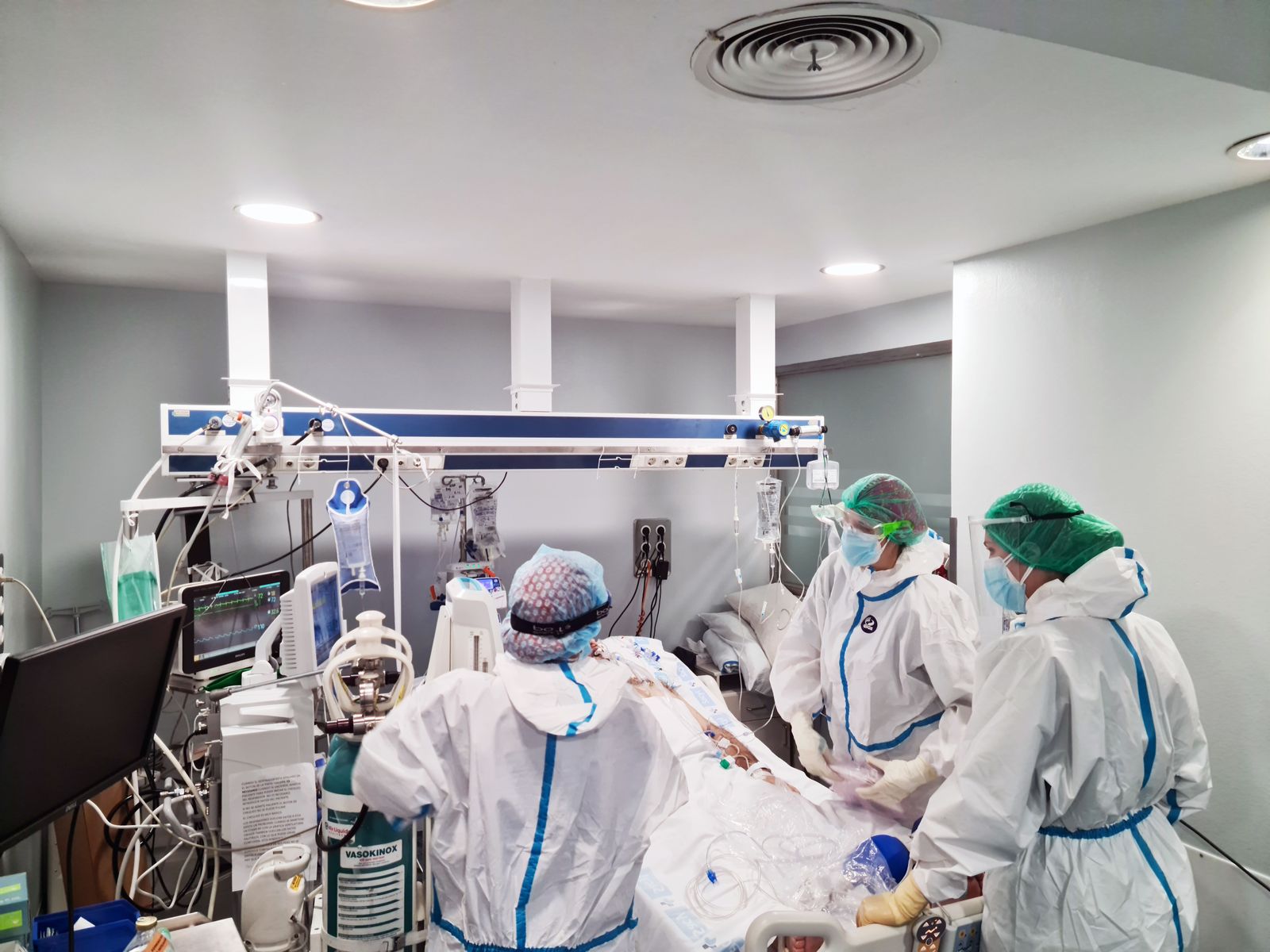 UCI del Hospital de Salamanca