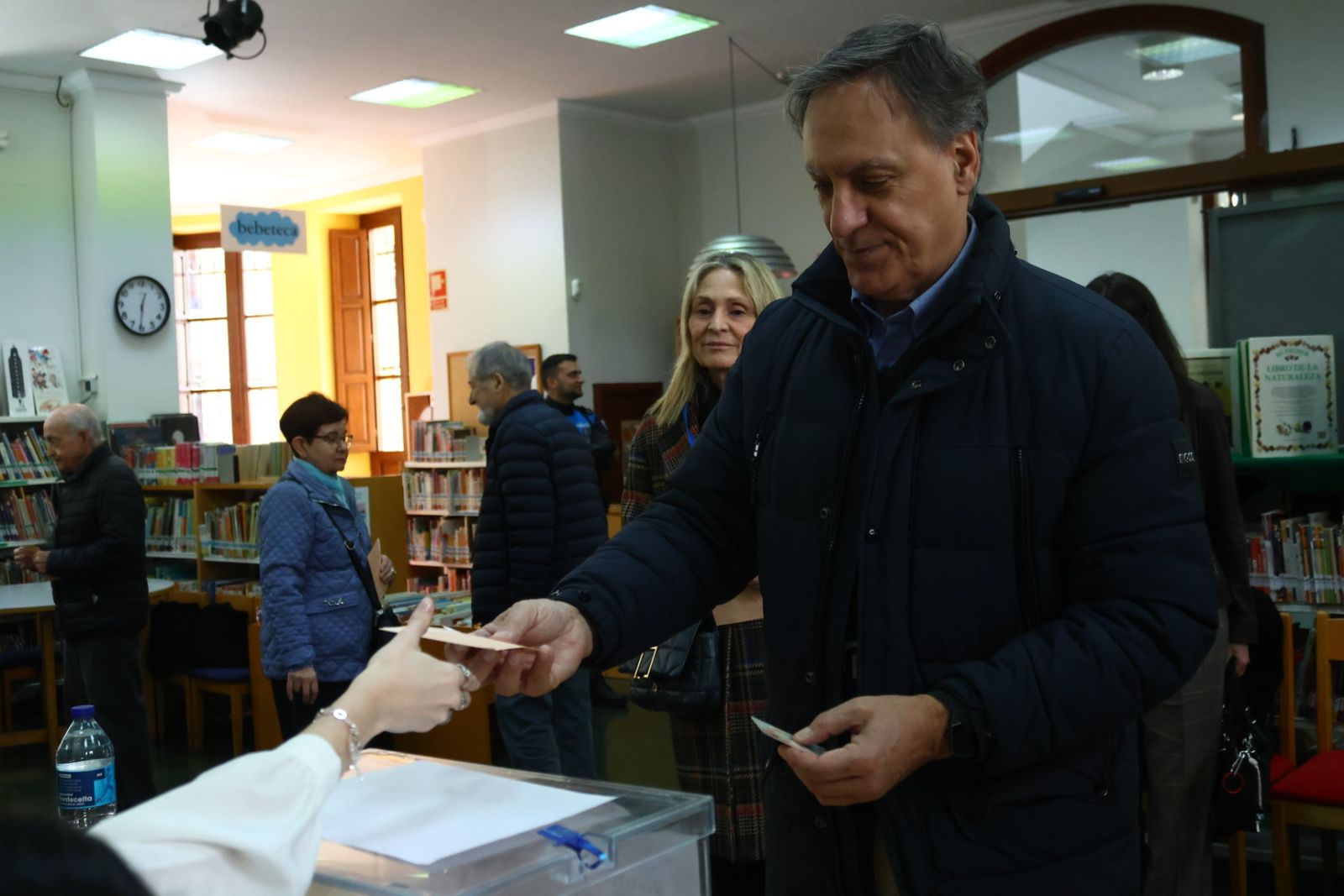 Votación de Carlos García Carbayo