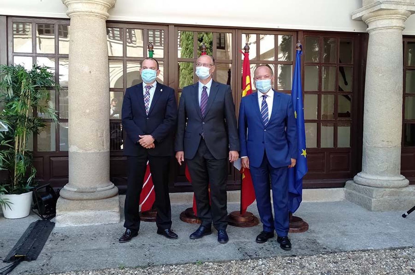 Visita de Luis Fuentes