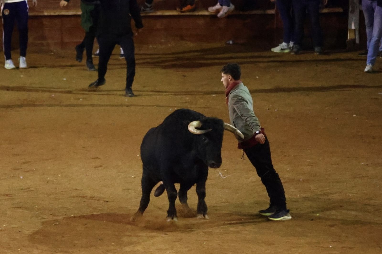 Capa y desencierro de tarde de lunes en el Carnaval del Toro 2026
