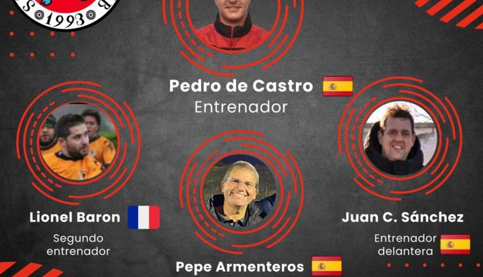 Nuevo cuerpo técnico del Salamanca RC | FOTO SALAMANCA RC