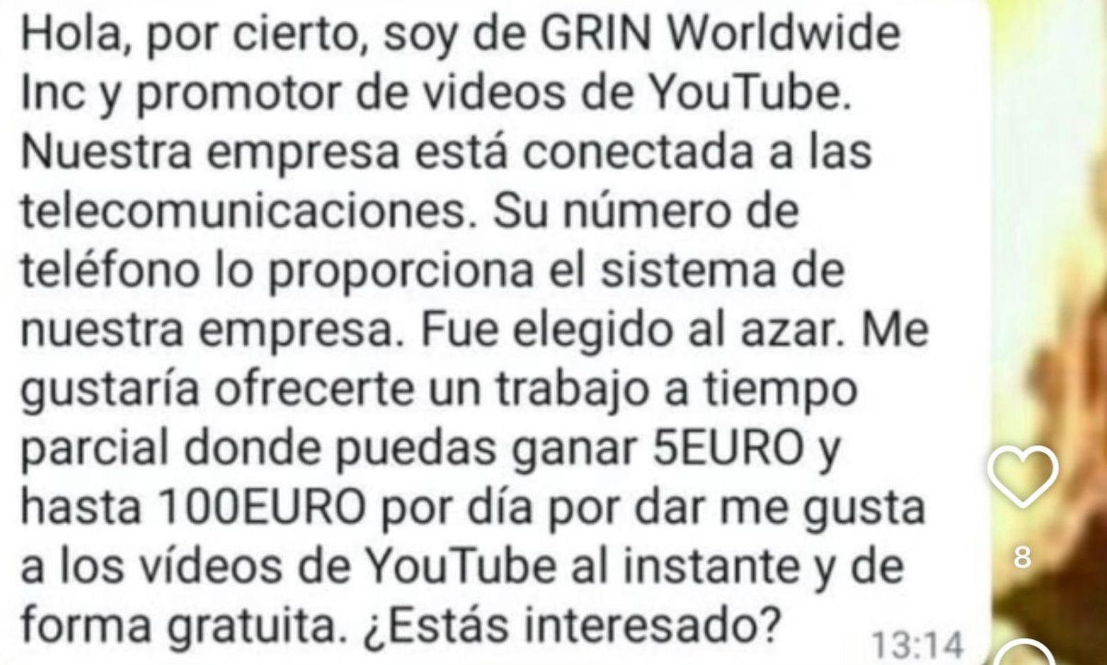 Estafa "Me gusta"
