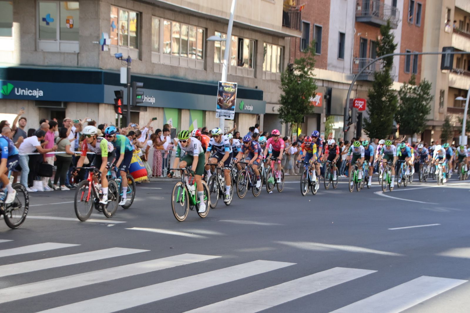 Vuelta ciclista a su paso por Salamanca