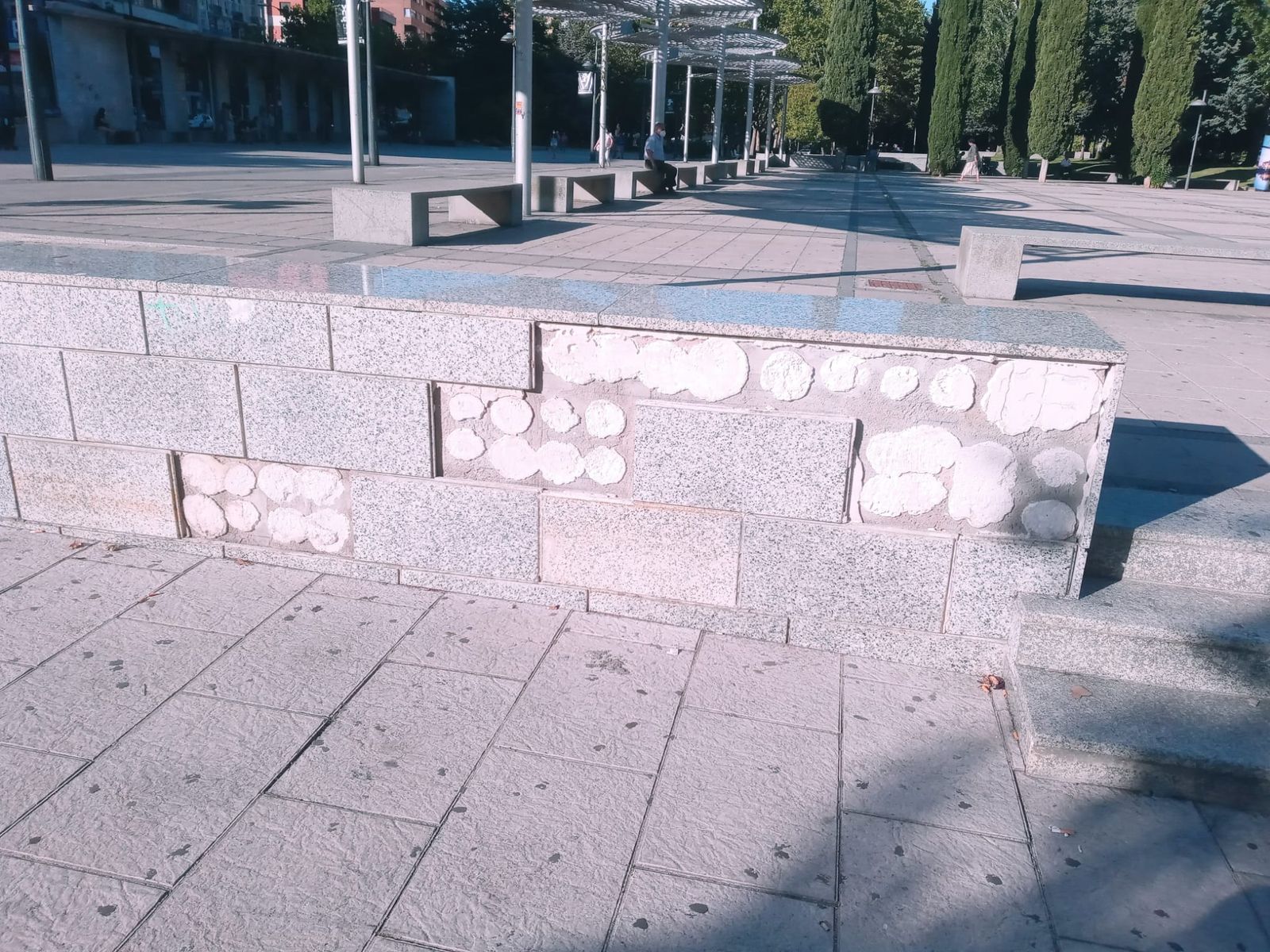 Estado de una de las zonas de La Marina