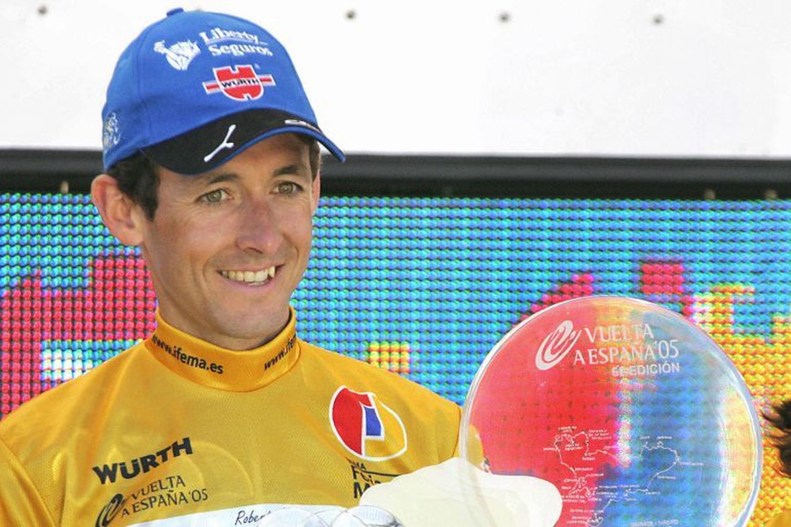 Roberto Heras foto de archivo