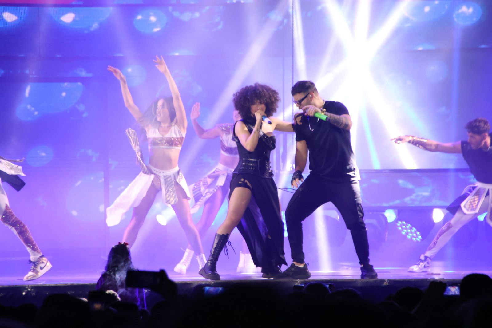 Panorama en la plaza Mayor de Guijuelo