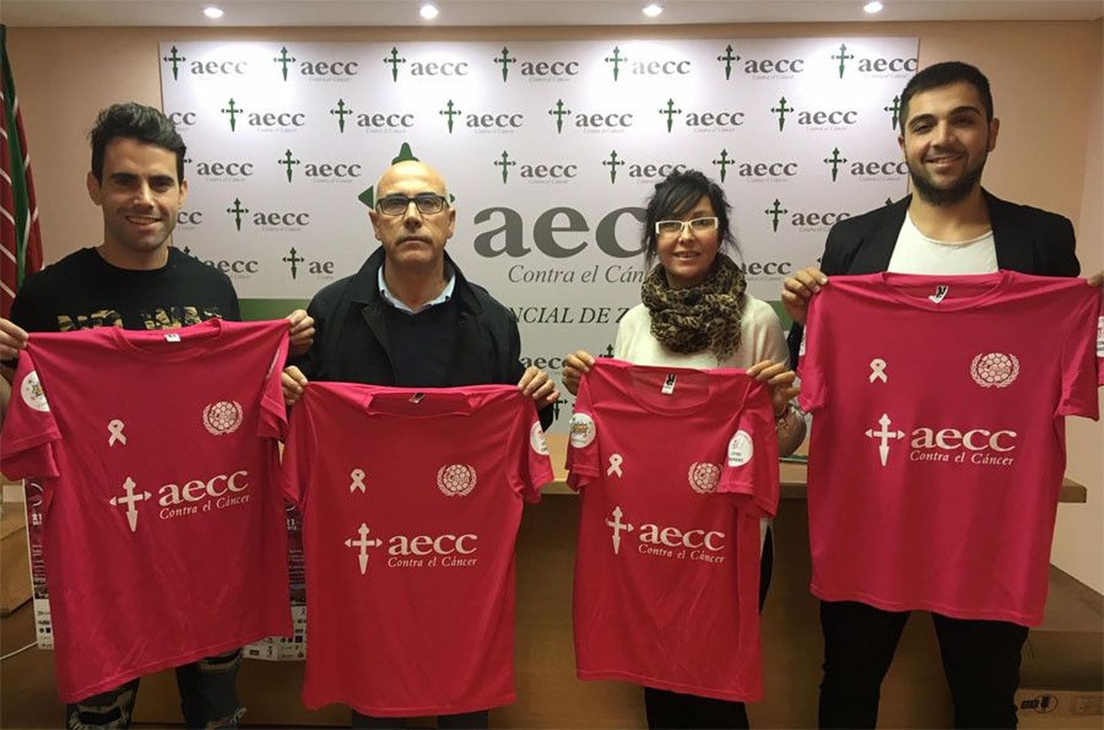 Coreses camiseta rosa