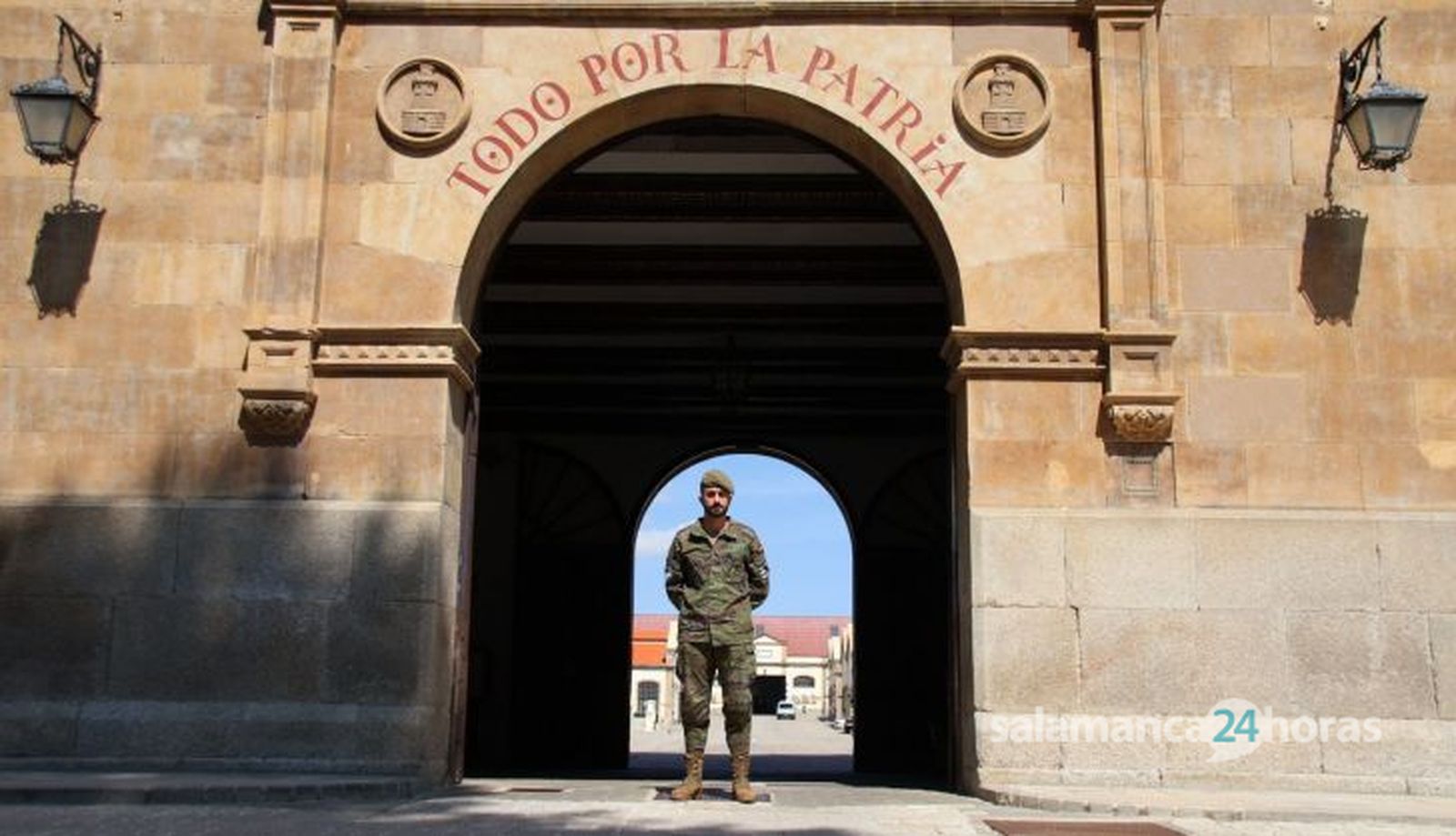 Guillermo Cépalo, teniente coronel del REI 11 de Salamanca