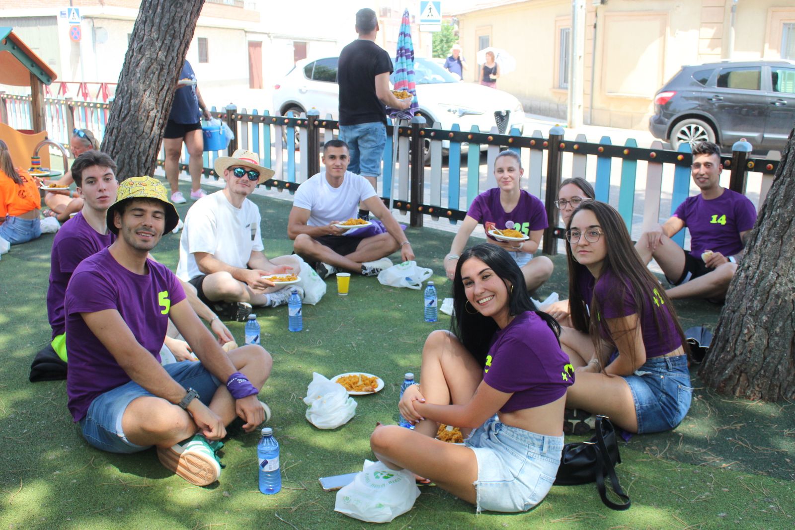 Castellanos de Moriscos. Gran paella popular