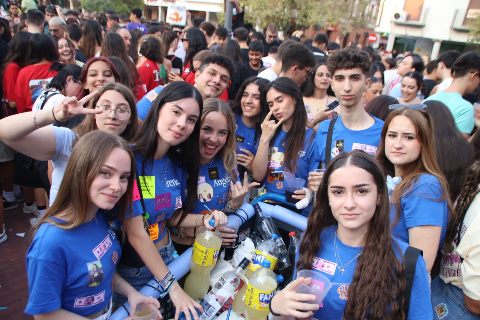 Peñaranda, Chupinazo y presentación de las reinas y damas
