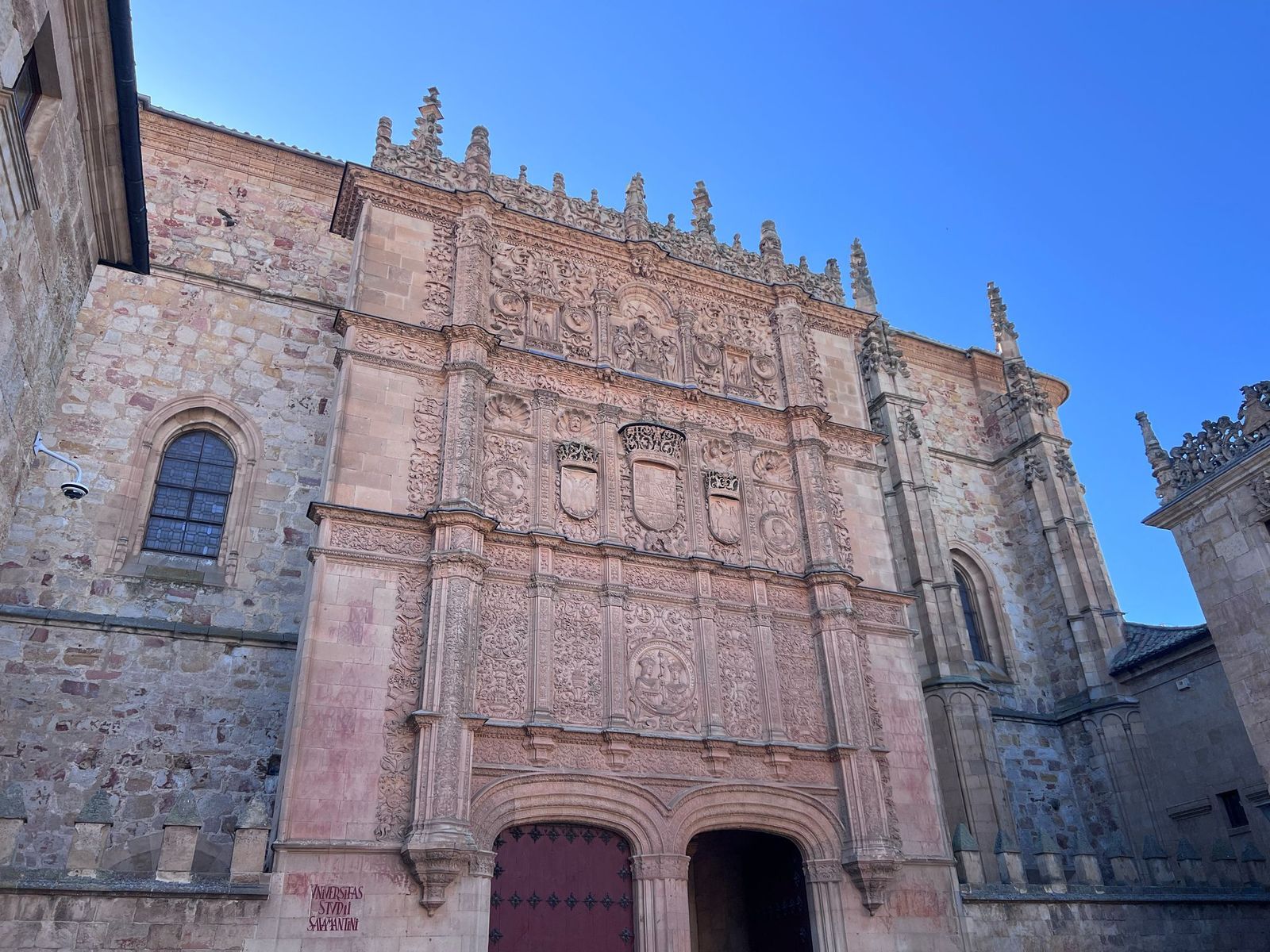 Fachada de la Universidad de Salamanca. Archivo