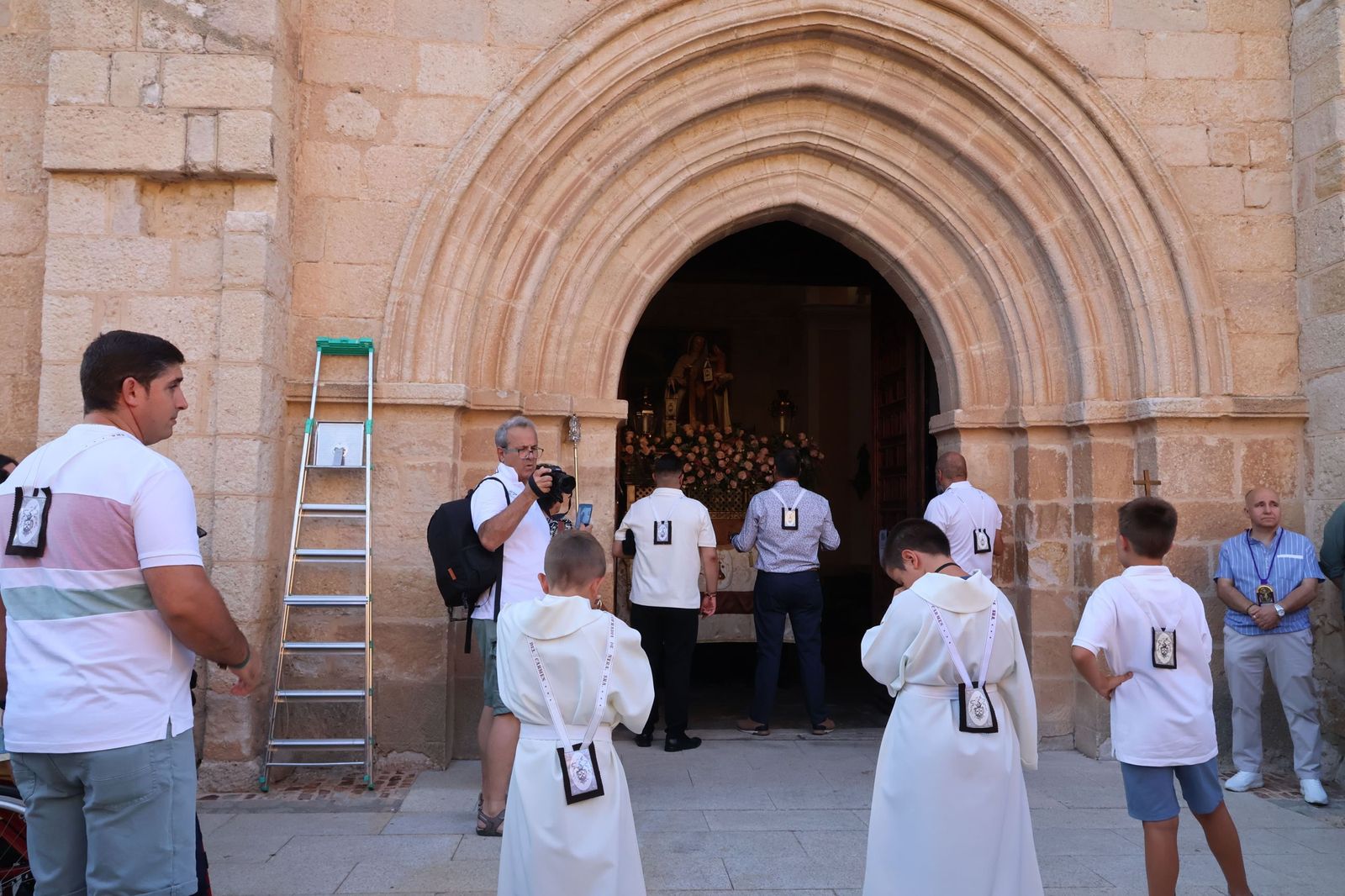 Procesión Virgen del Carmen en Zamora