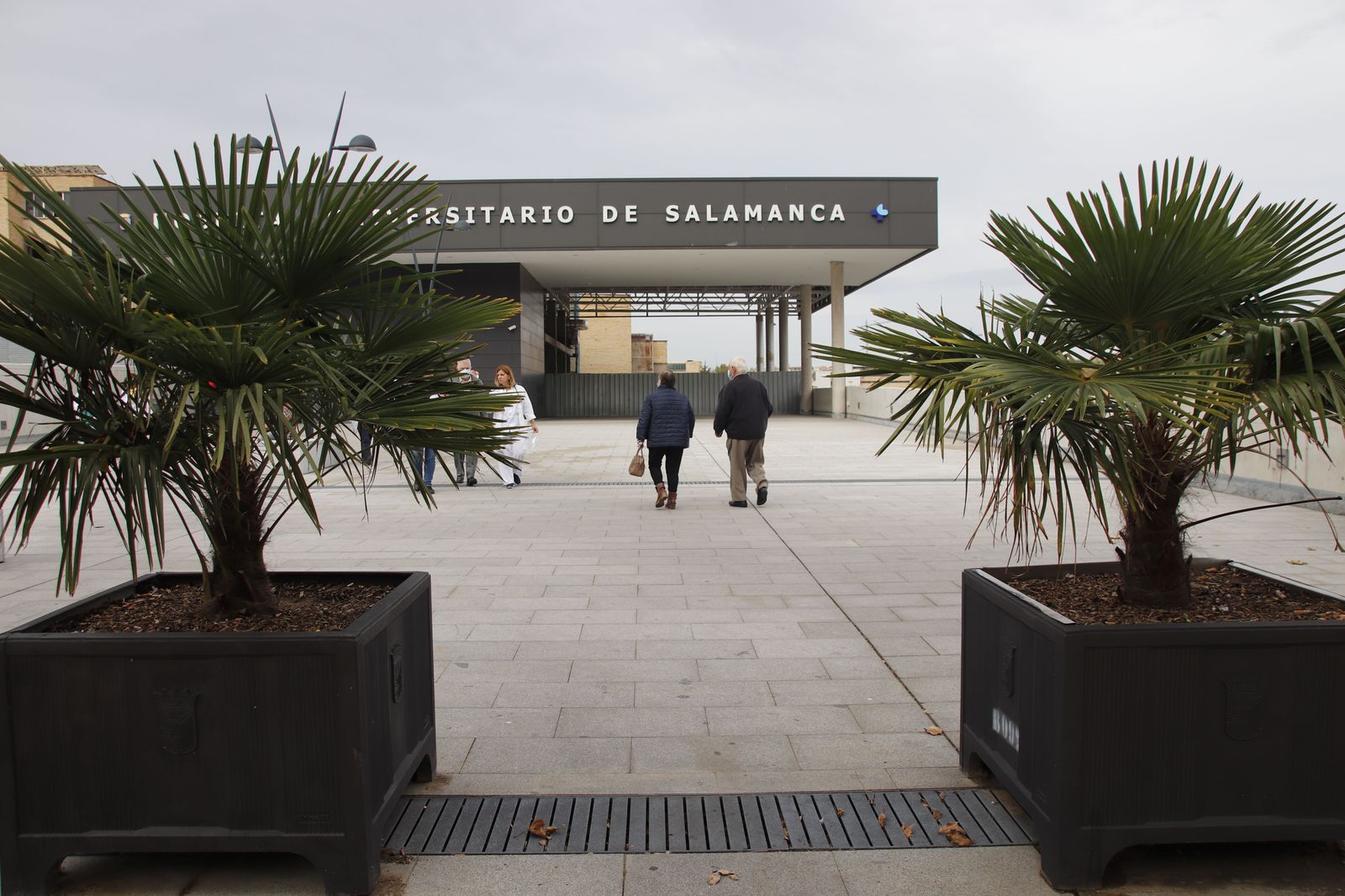 Hospital universitario de Salamanca. Foto de archivo