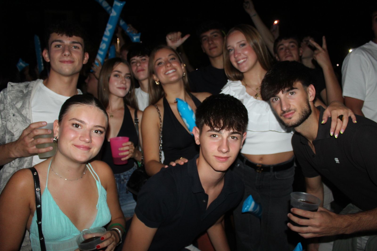 Salamanca de noche, sábado 23 de agosto