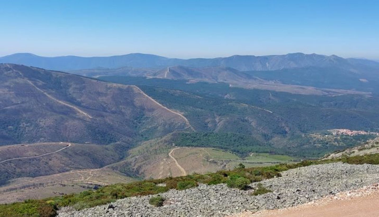 Incendio en el parque Natural Las batuecas un año despues. Fotos Antonio García (3)