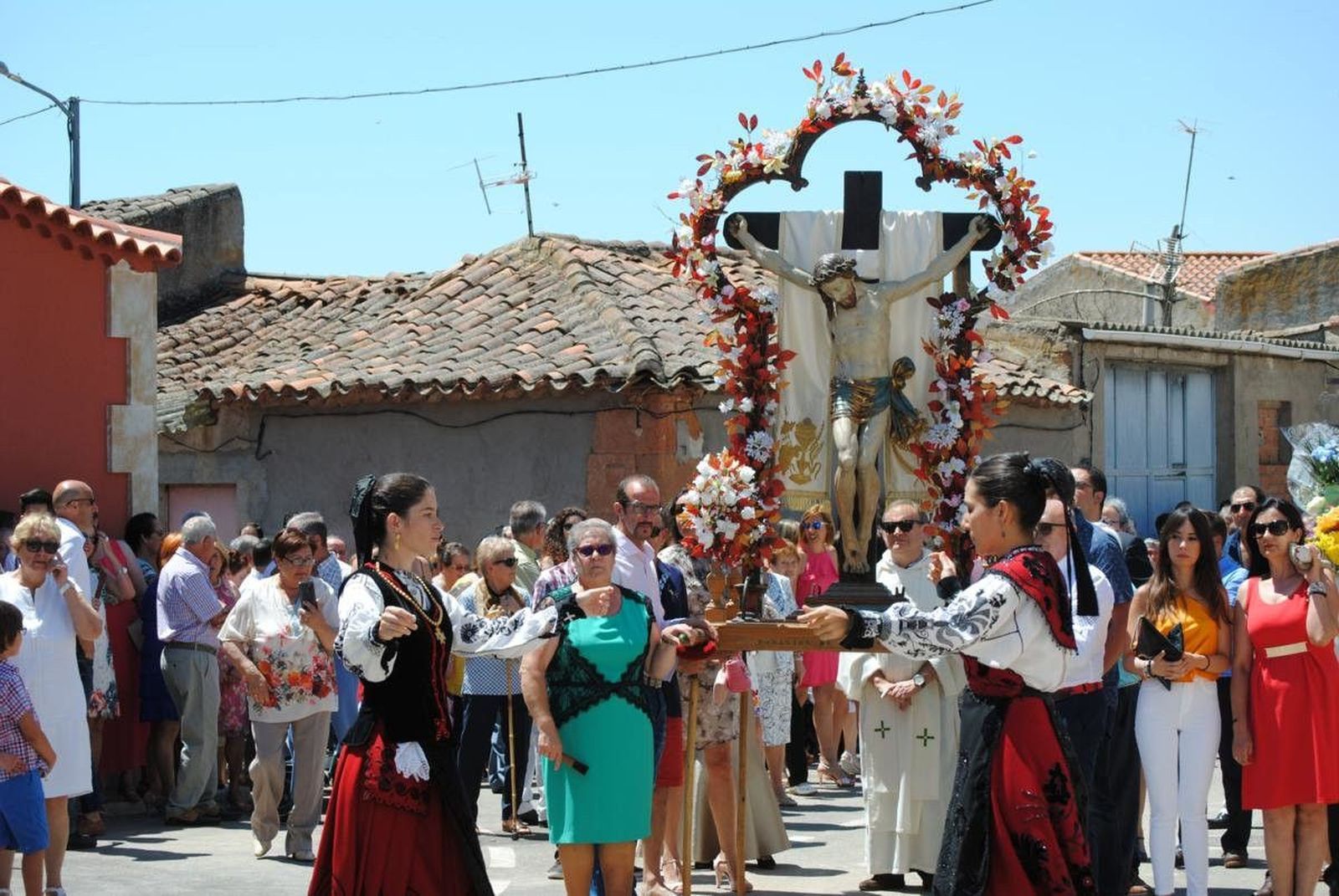 Procesión en Villoruela 2017