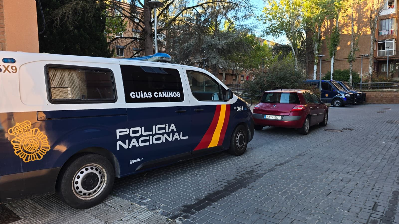 Operación Policía Nacional en Salamanca