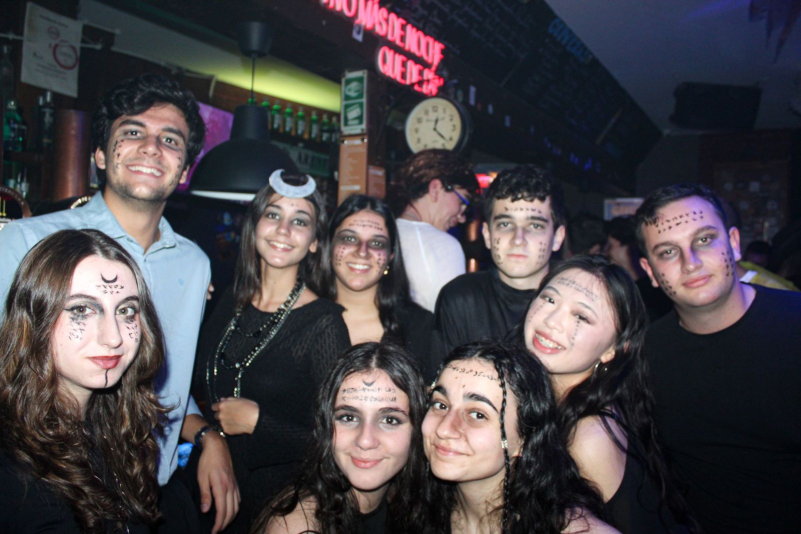 Salamanca de noche, viernes 31 de octubre