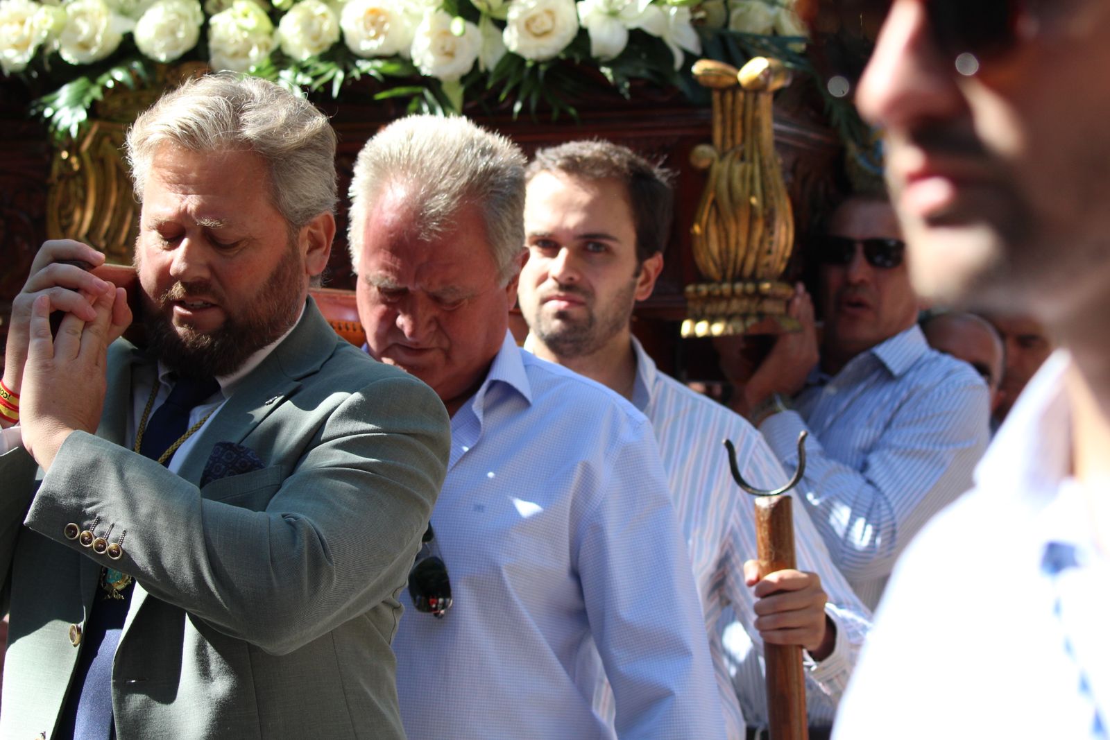 Béjar, misa y procesión en el santuario de Nuestra Señora del Castañar