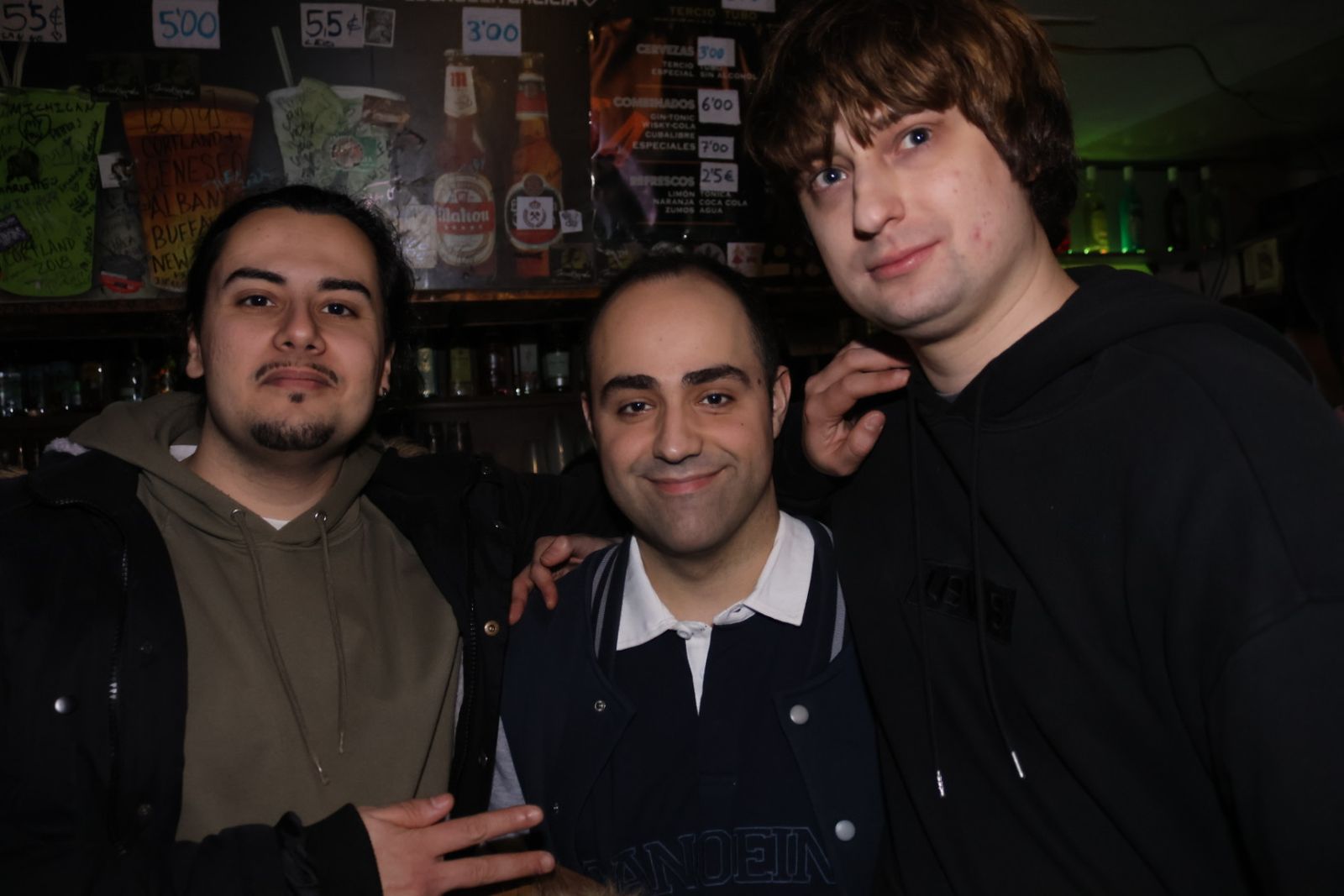 Salamanca de noche, sábado 17 de enero