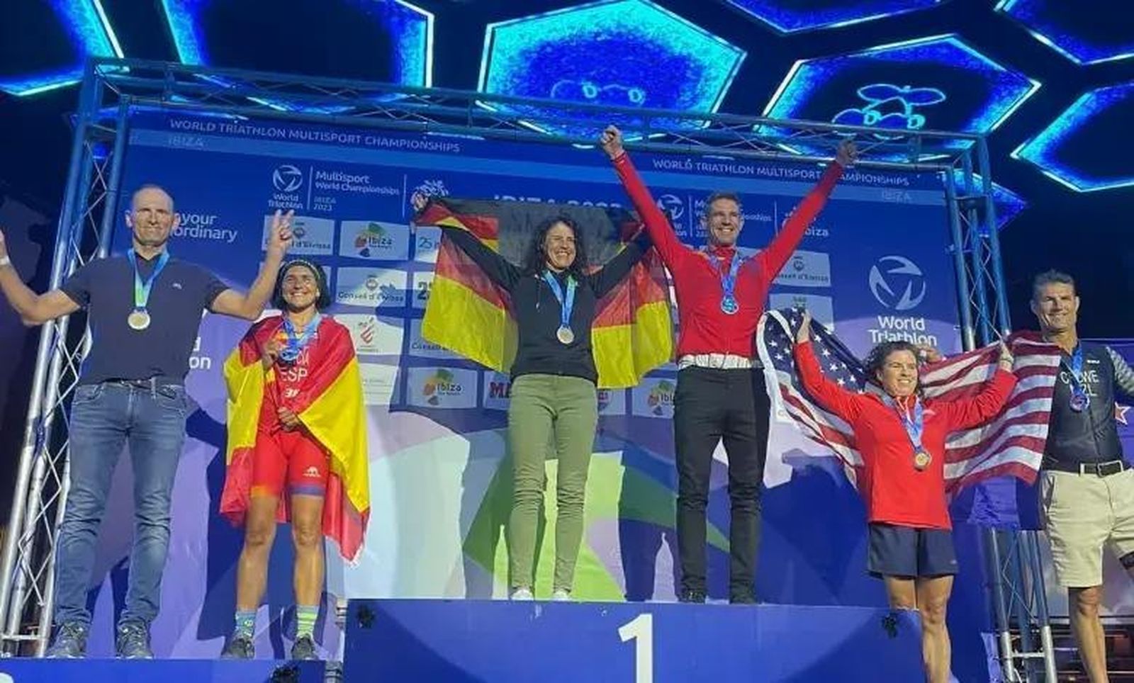 La benaventana Pepa García logra la plata mundial en el ‘Aquabike LD’