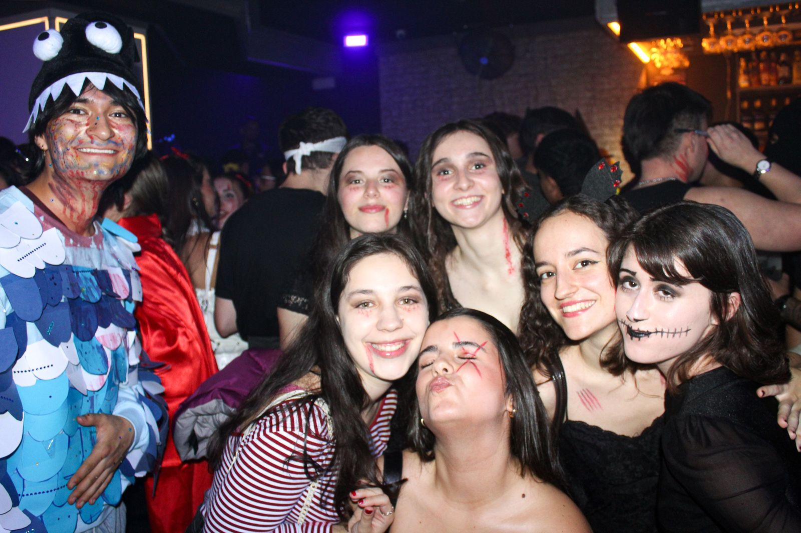 Salamanca de noche, viernes 31 de octubre