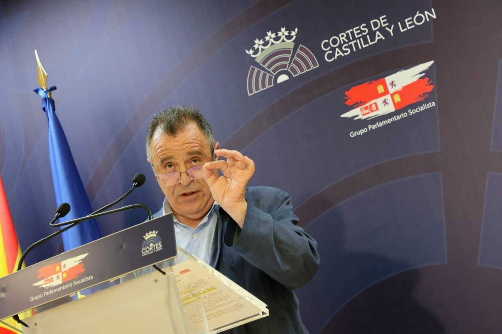 José Ignacio Martín Benito, portavoz de Cultura y Turismo del Grupo Parlamentario Socialista.