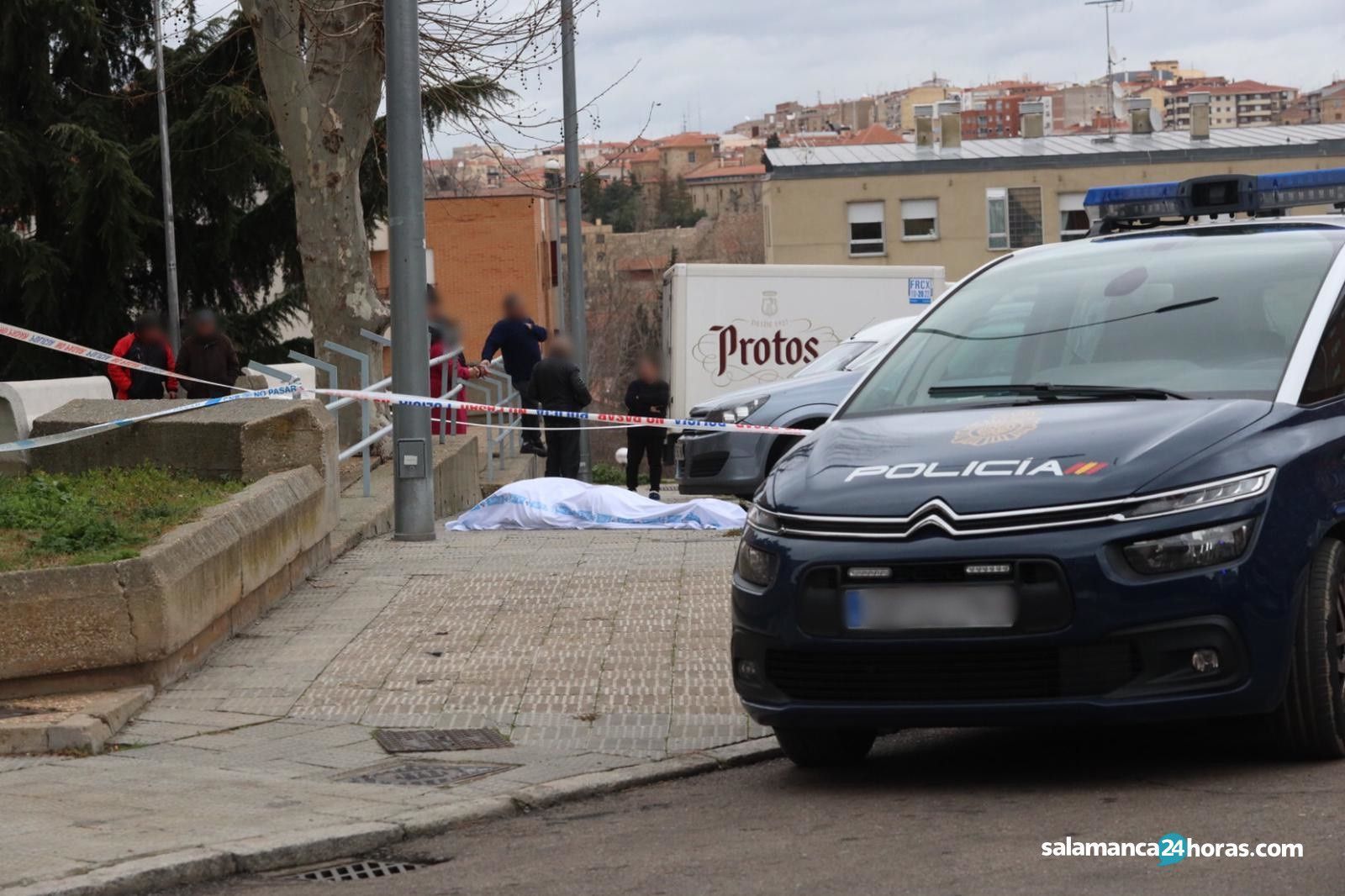 Asesinato de 'El Chispi' en el barrio de San José. Foto de archivo